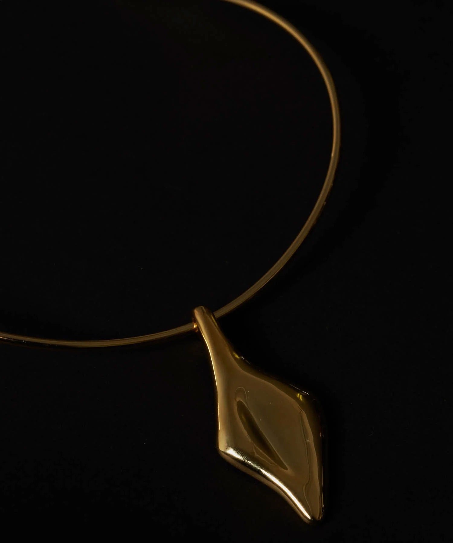 loni/LEAF PLATE CHOKER