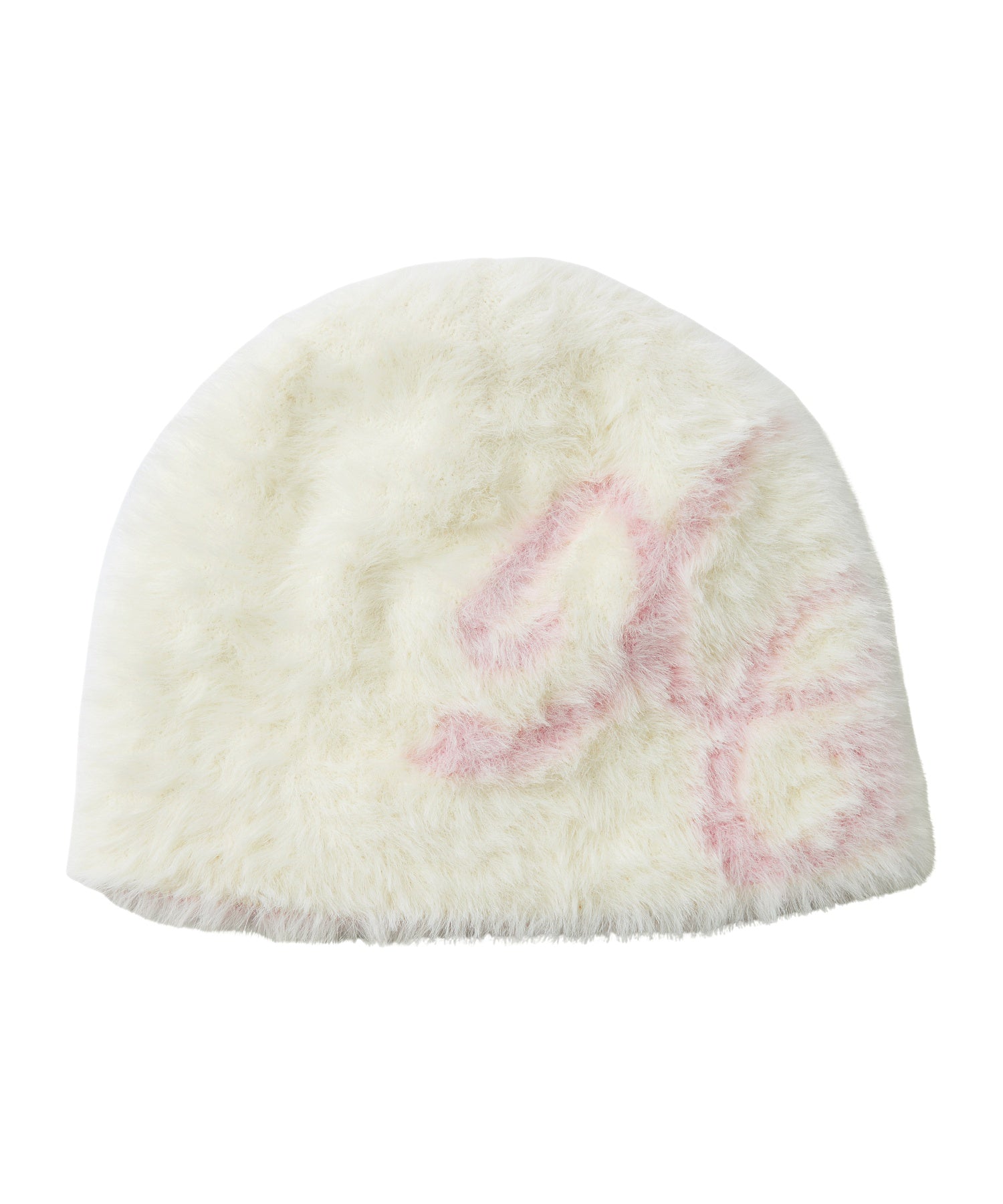 LOGO JACQUARD SHAGGY BEANIE