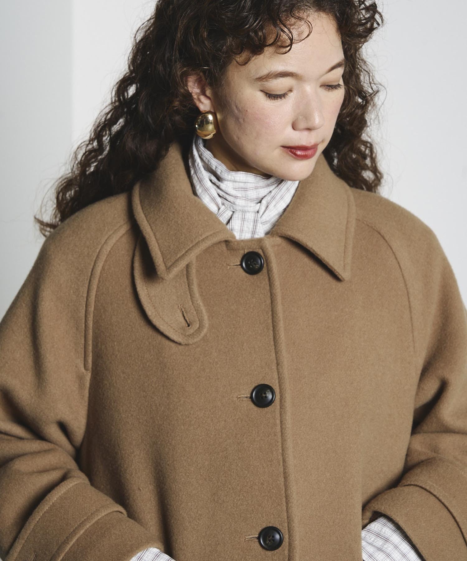 STAND FALL COLLAR COAT