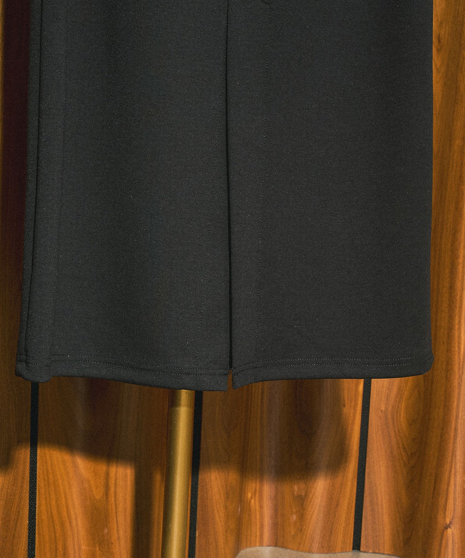 MIXED FABRIC TOP AND SKIRT SET