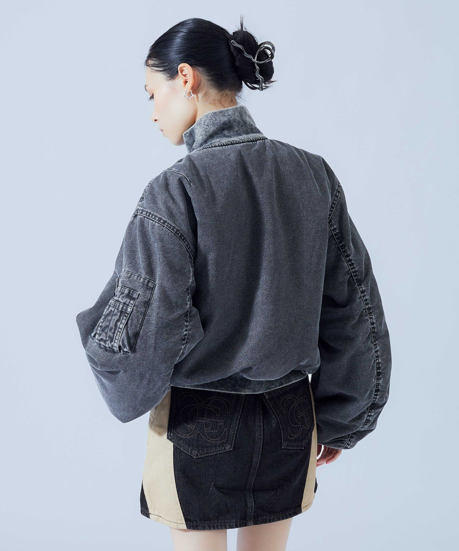 REVERSIBLE FADED MA-1 JACKET