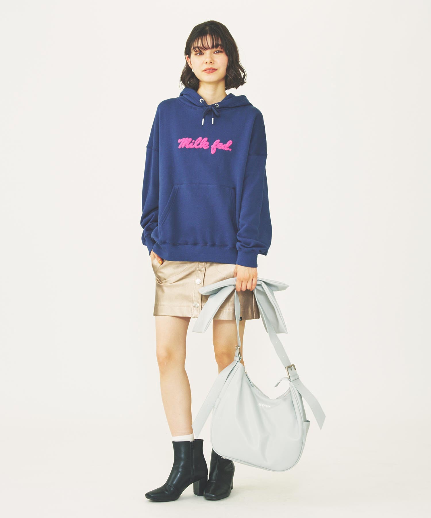 ICING LOGO BASIC SWEAT HOODIE