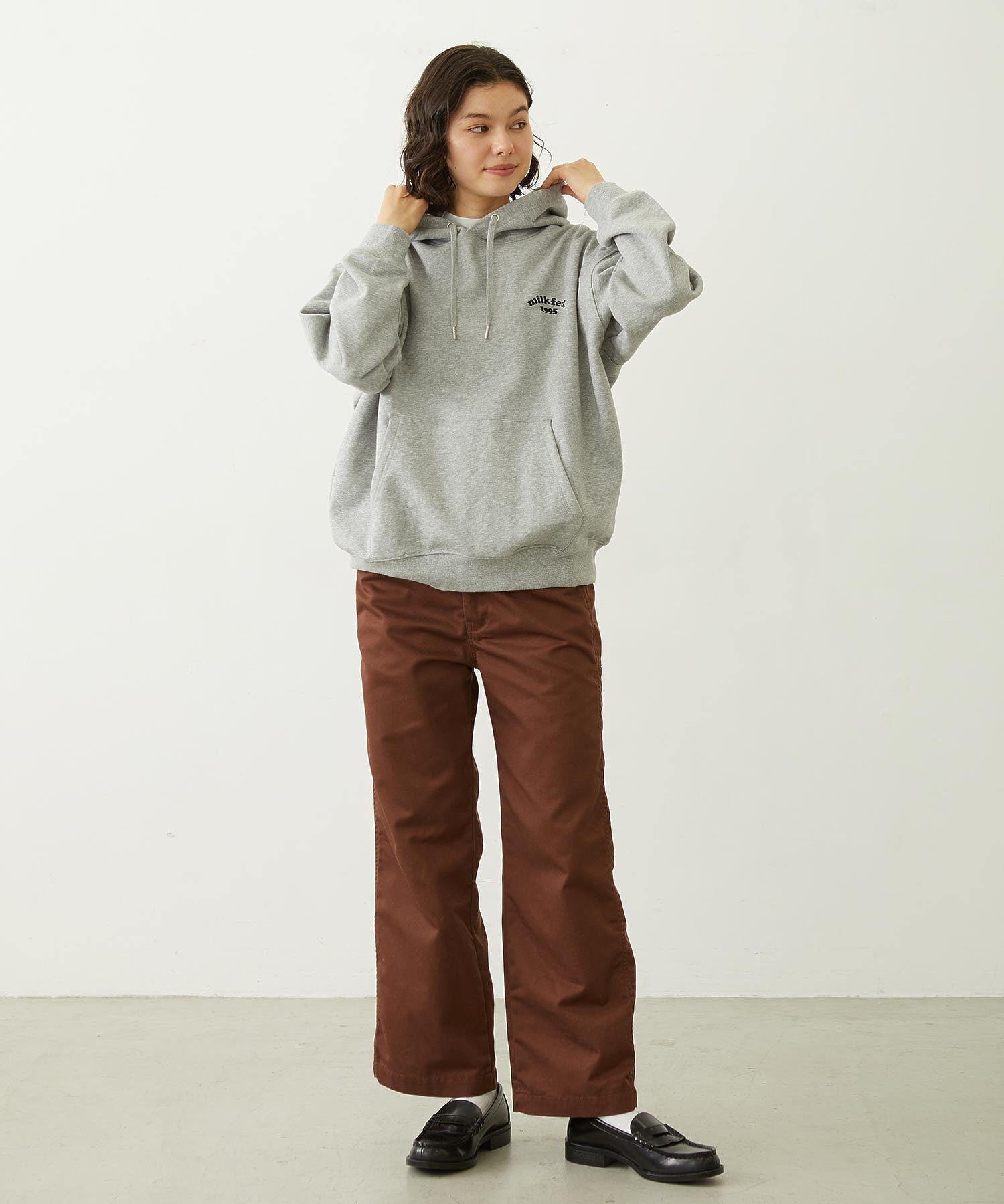 COOPER ARCH LOGO SWEAT HOODIE