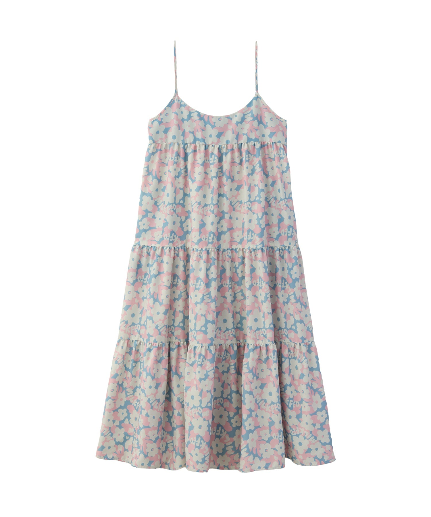 FLORAL ALL OVER PATTERN DRESS