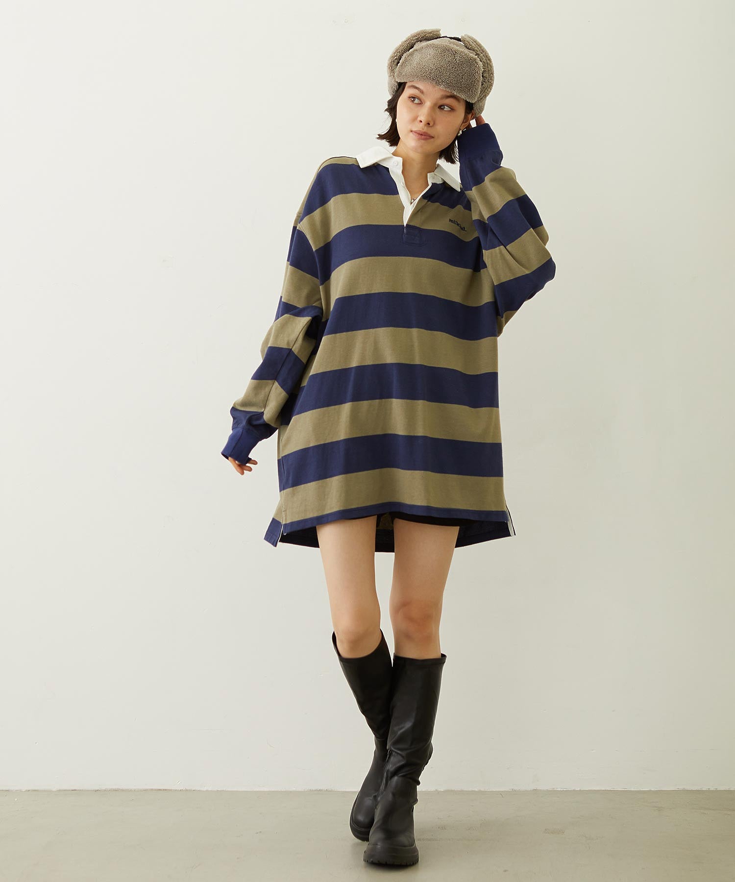 STRIPED RUGBY SHIRT