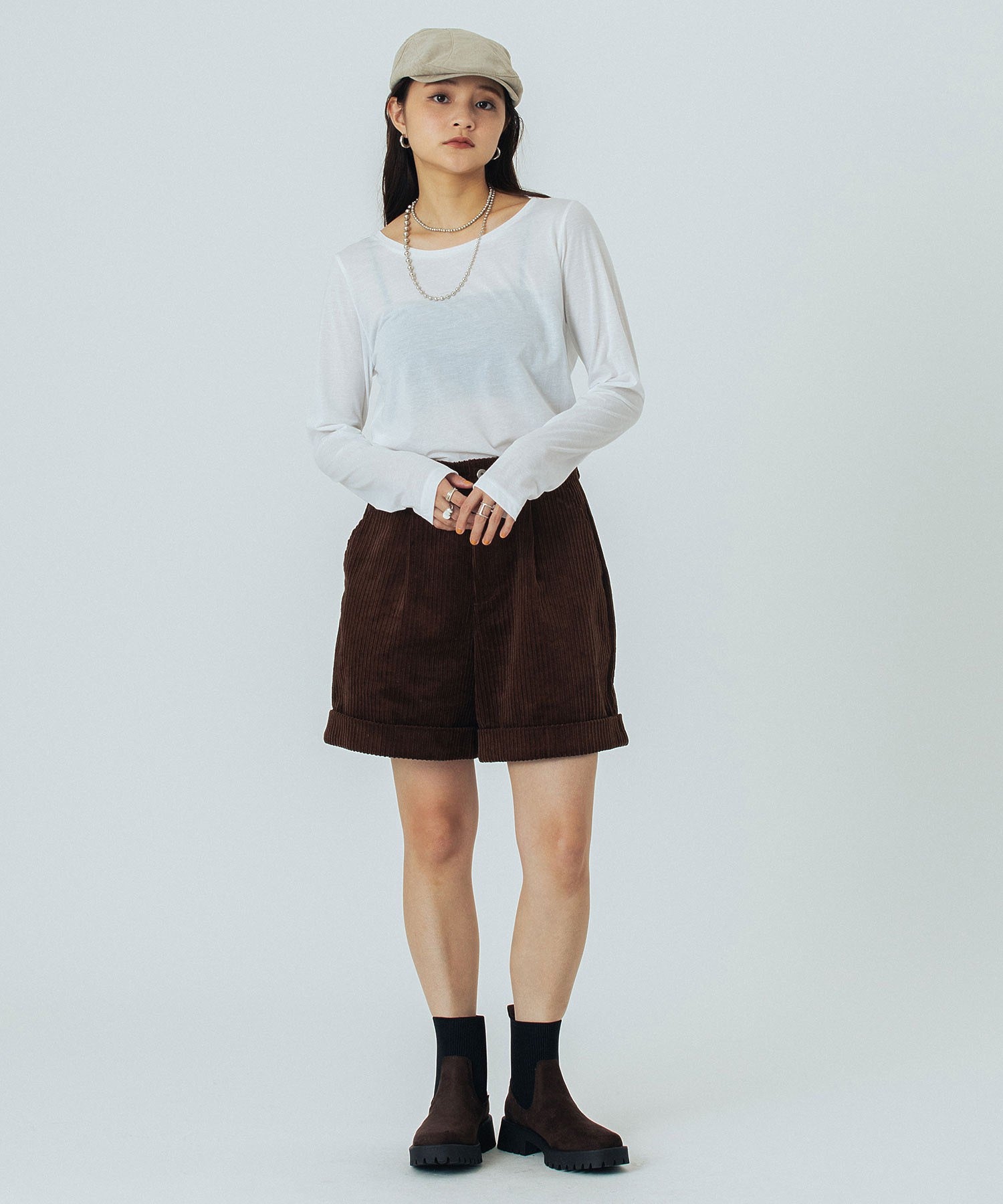 model:160cm 着用サイズ:ONE SIZE