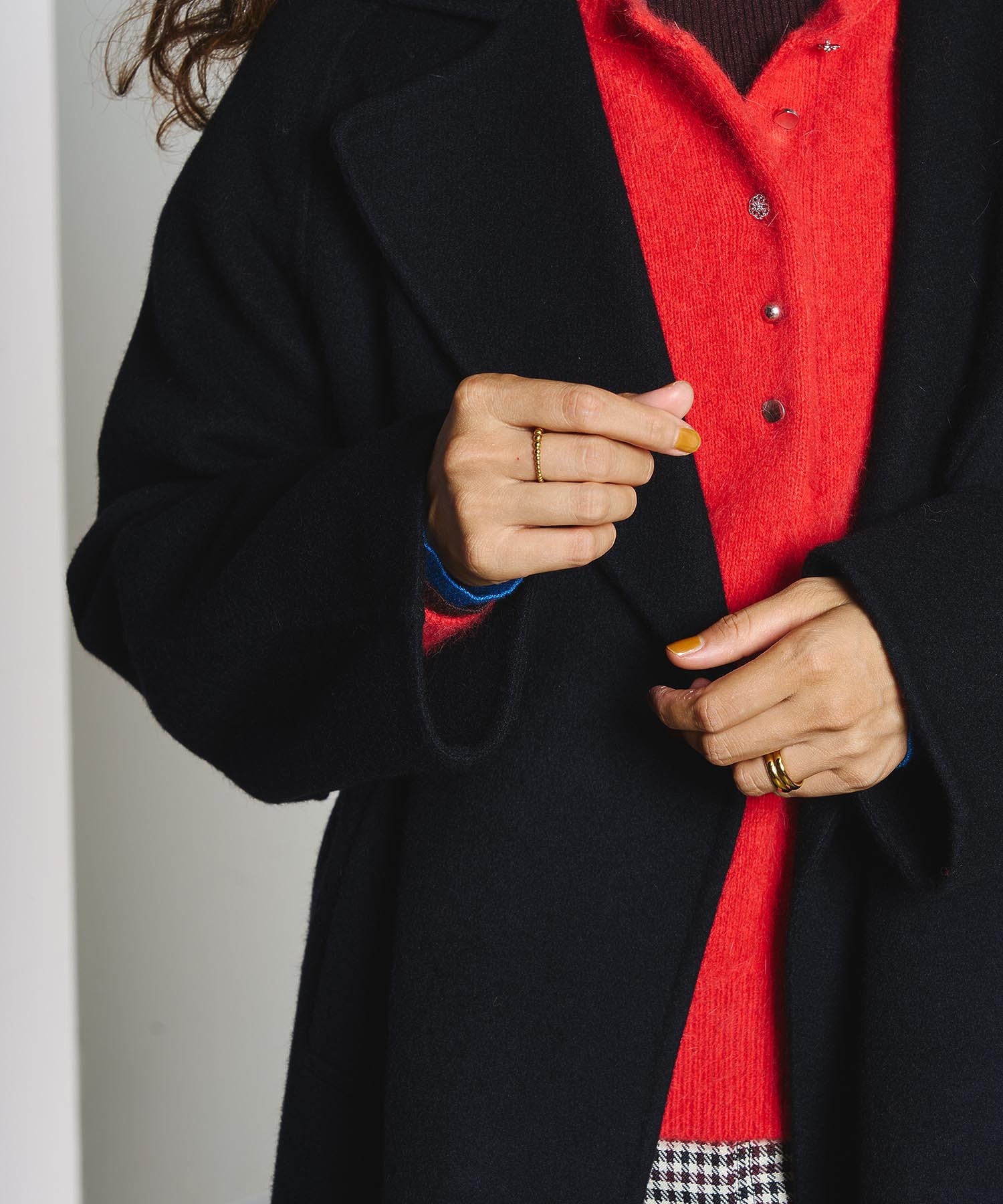 WIDE TAILORED COAT