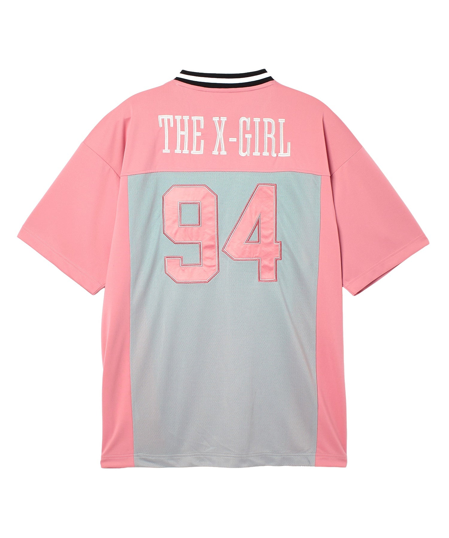 FACE LABEL FOOTBALL TEE DRESS