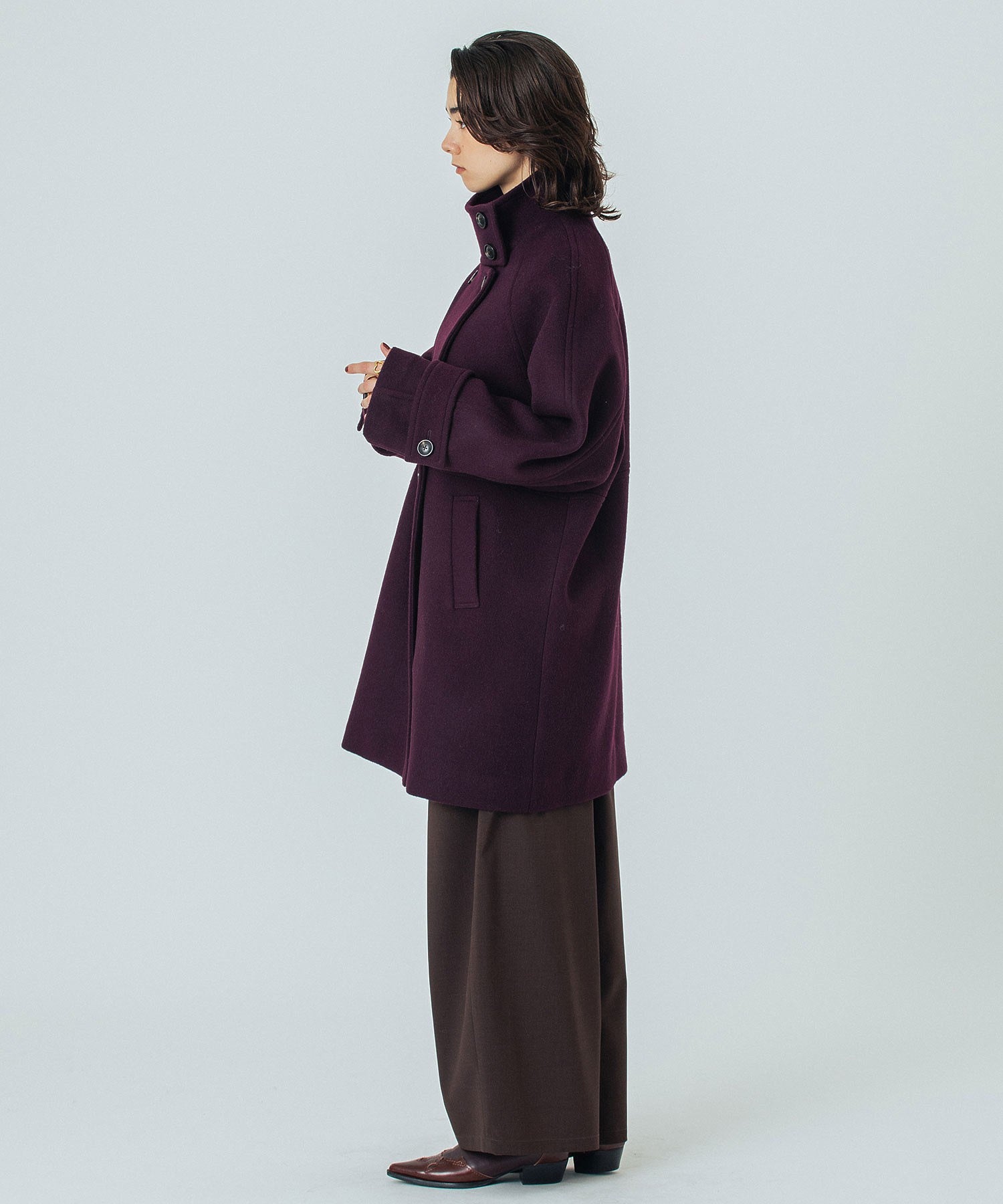 model:172cm 着用サイズ:M