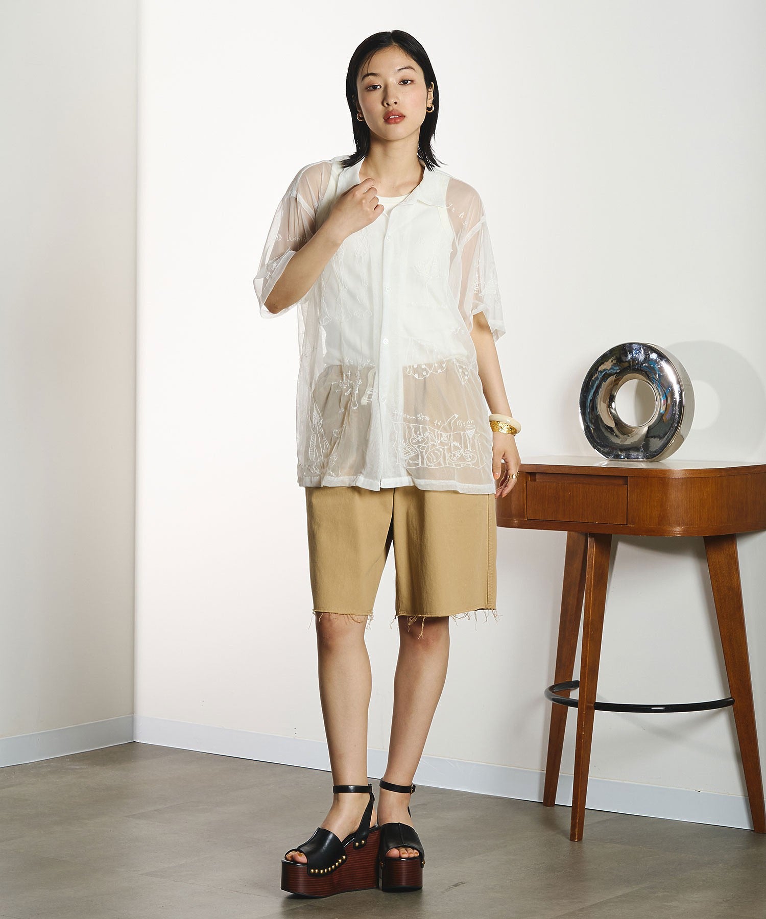 model:166cm 着用サイズ:ONE SIZE