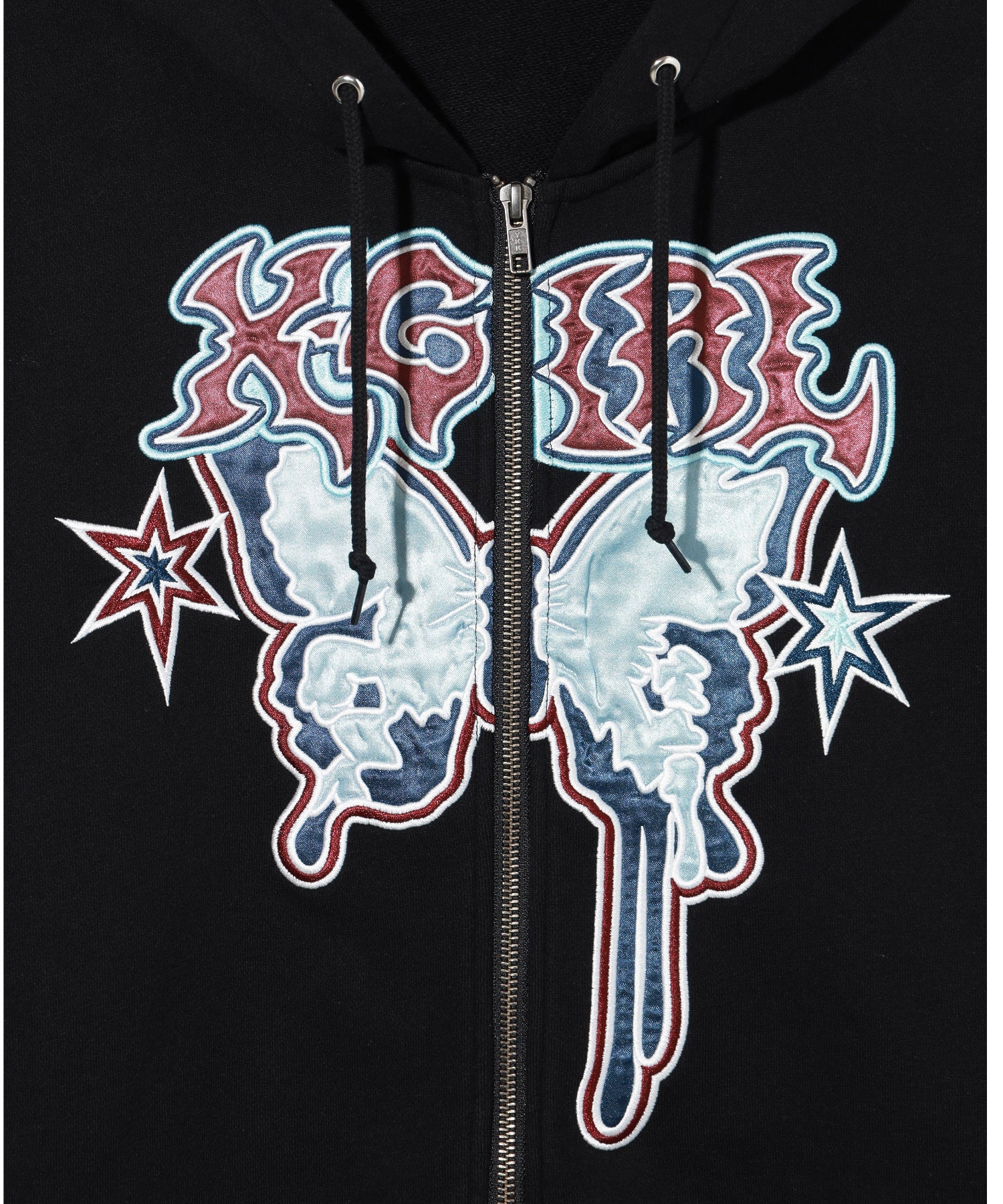 BUTTERFLY ZIP UP HOODIE