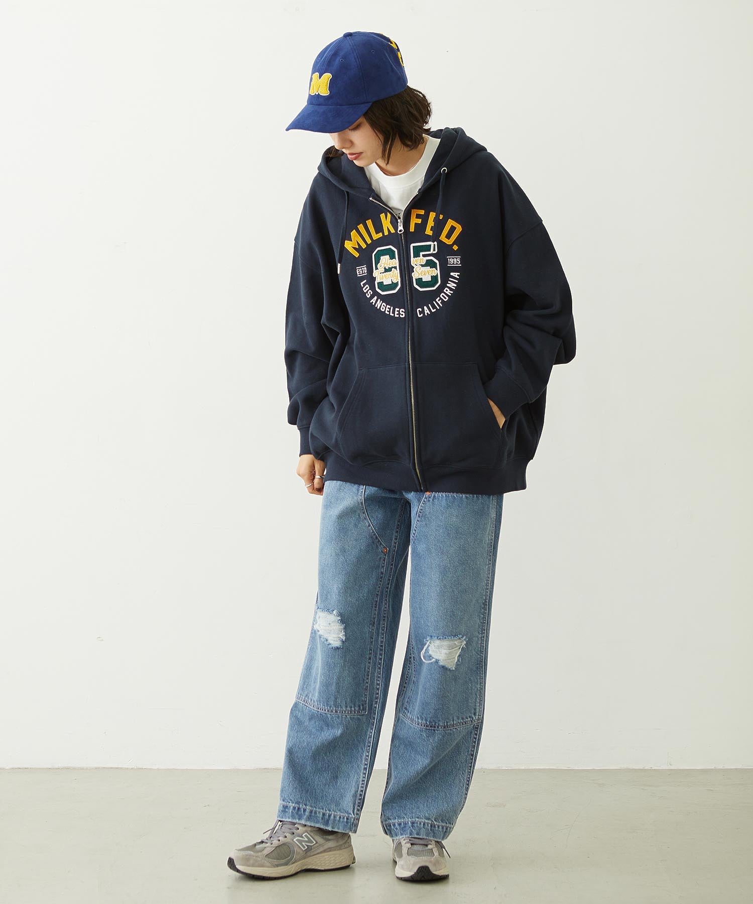 INITIAL EMBROIDERED CAP