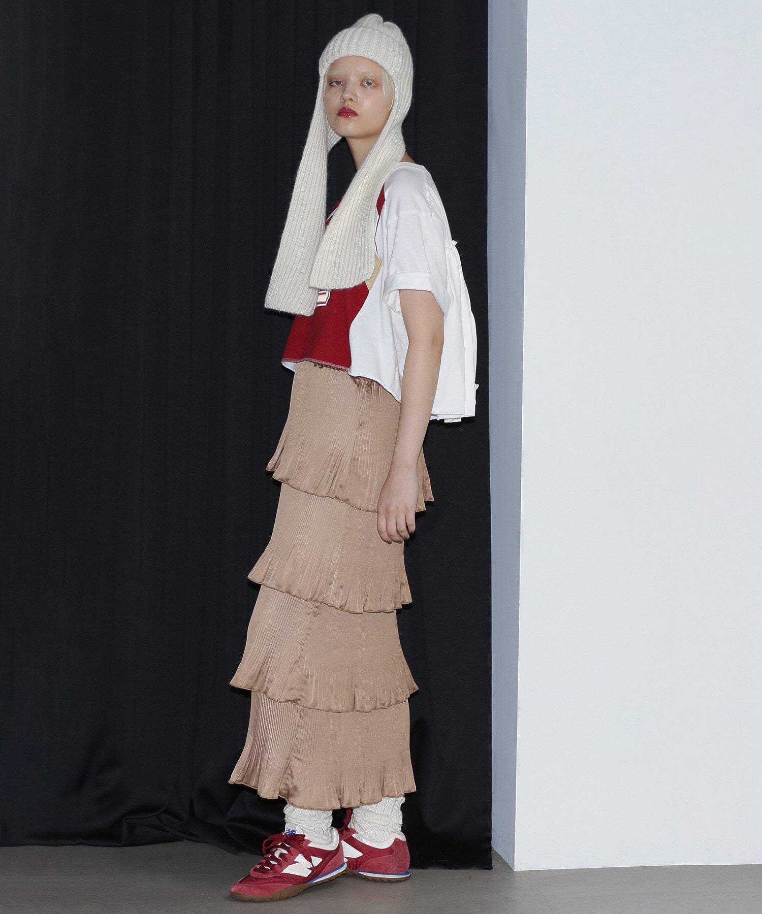 TIERED SKIRT