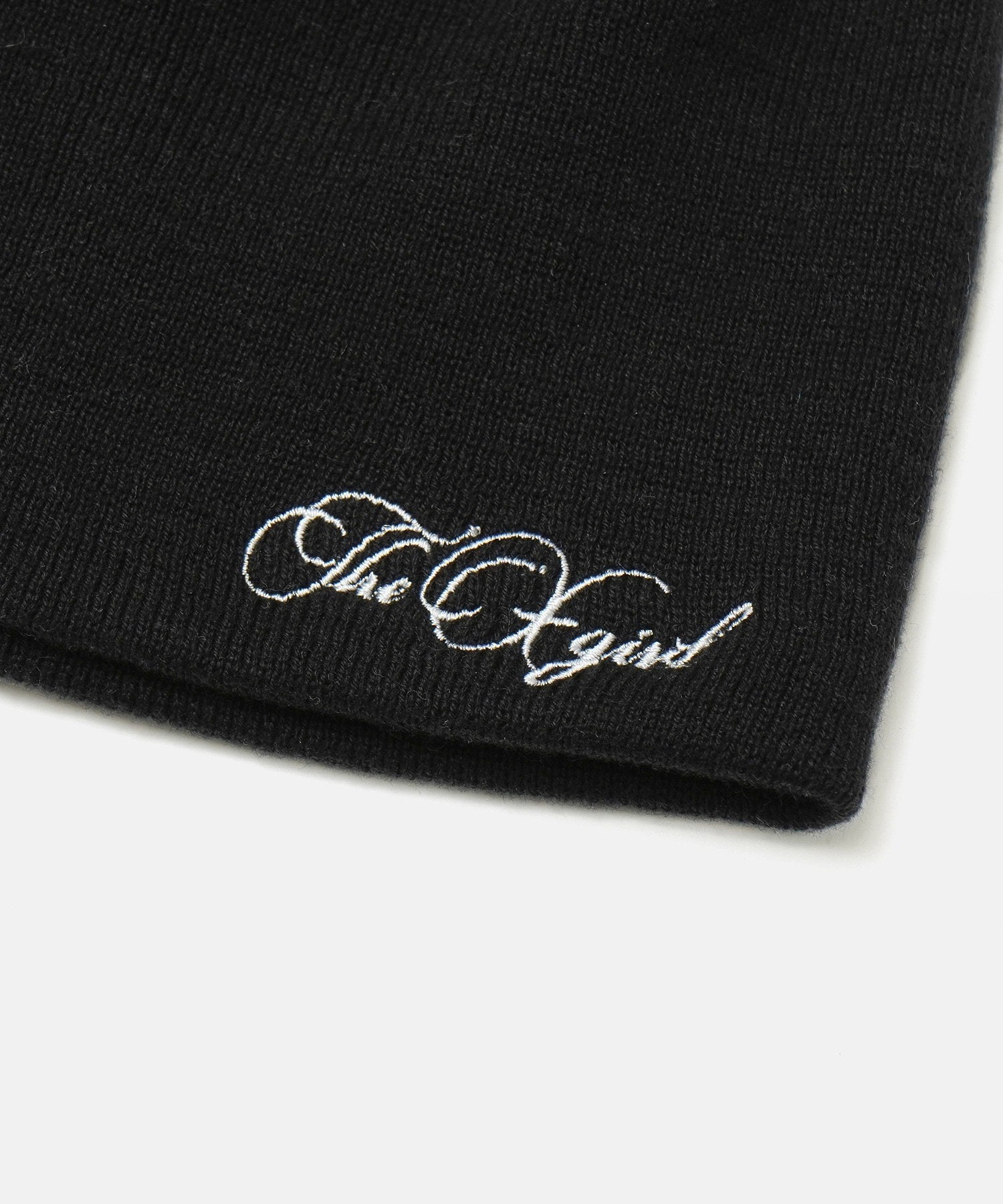 PENCIL SCRIPT LOGO EMBROIDERED BEANIE