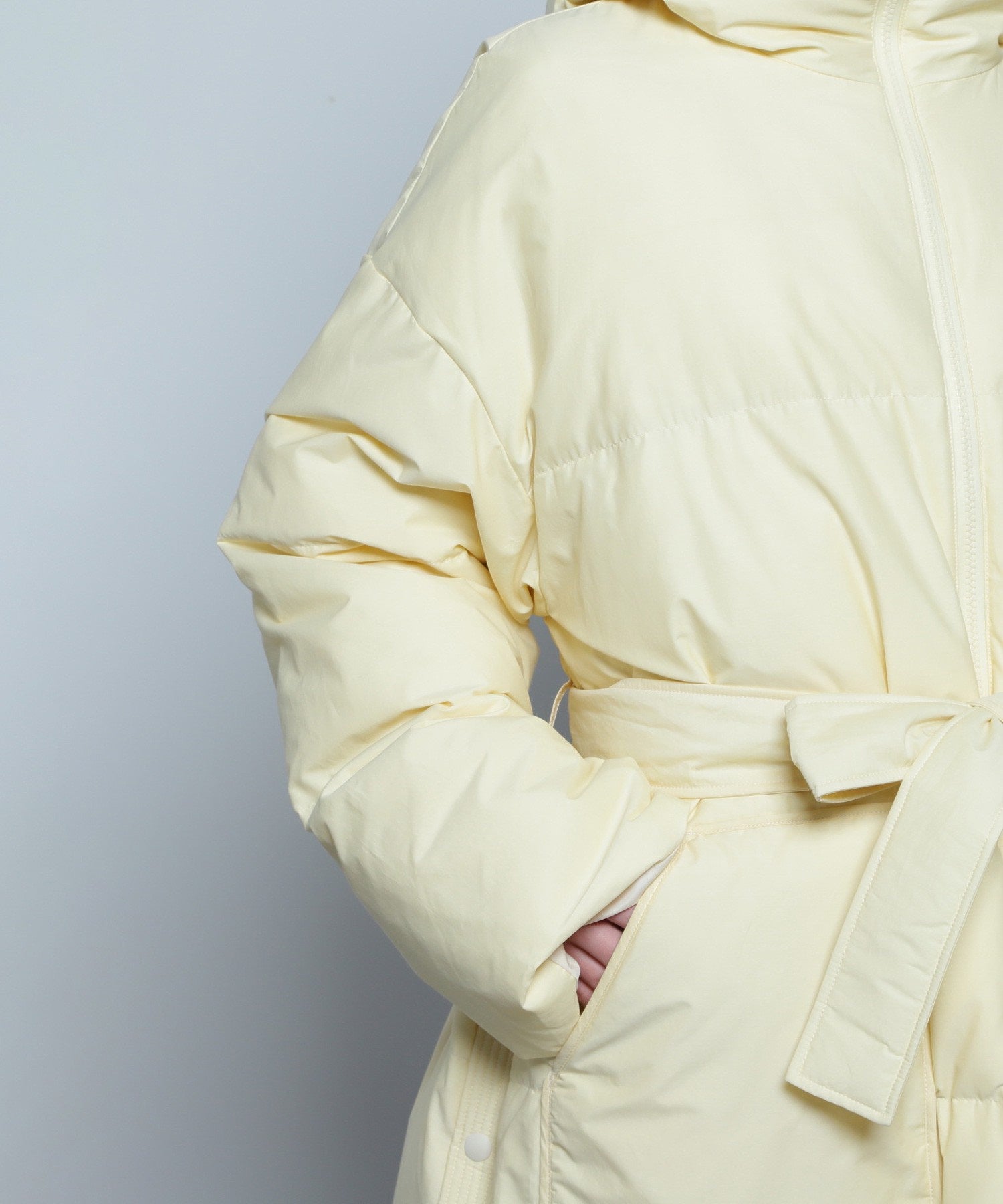 【イエローROSE BUD限定カラー】F/CE./RECYCLED DOWN HOOD BLOUSON