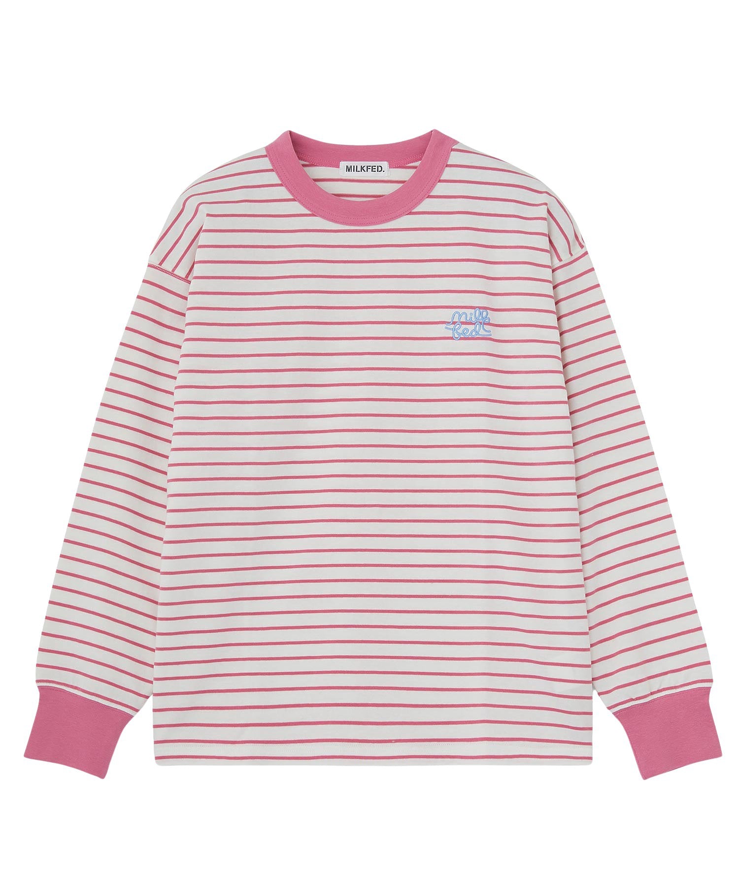 STRIPED L/S TOP