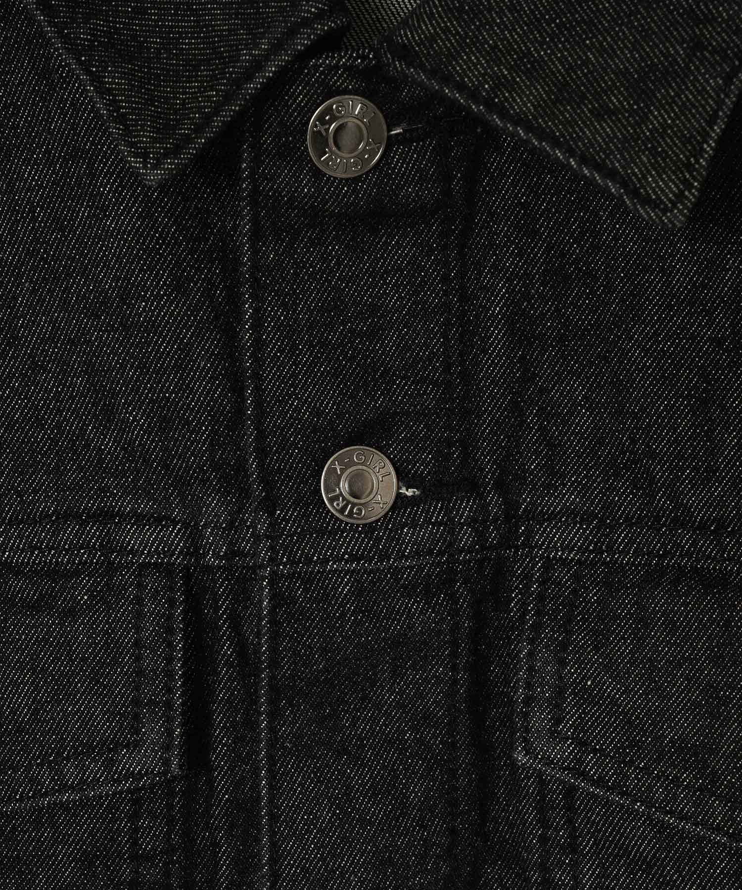OVERDYED DENIM JACKET X-girl