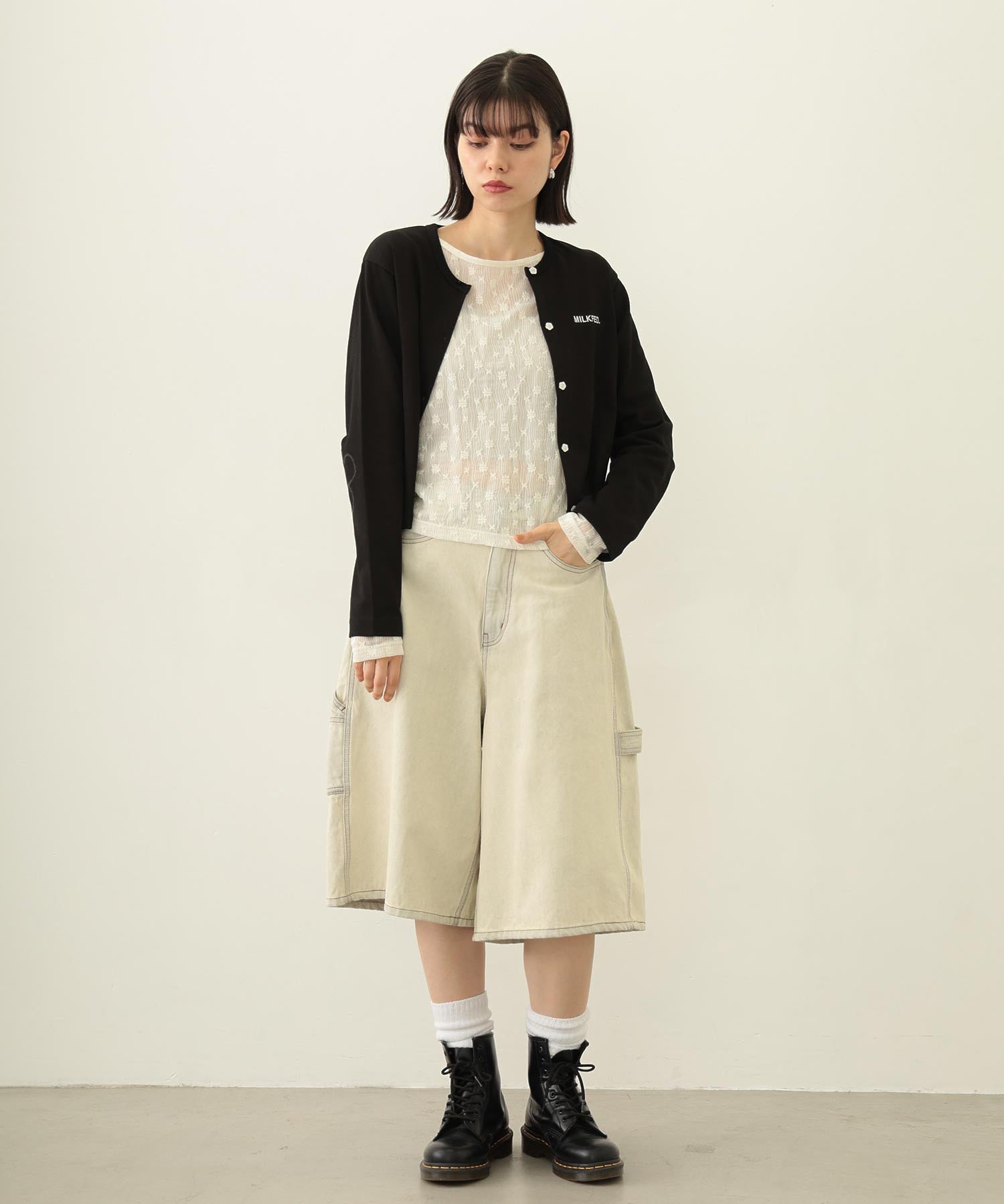 LACE L/S TOP