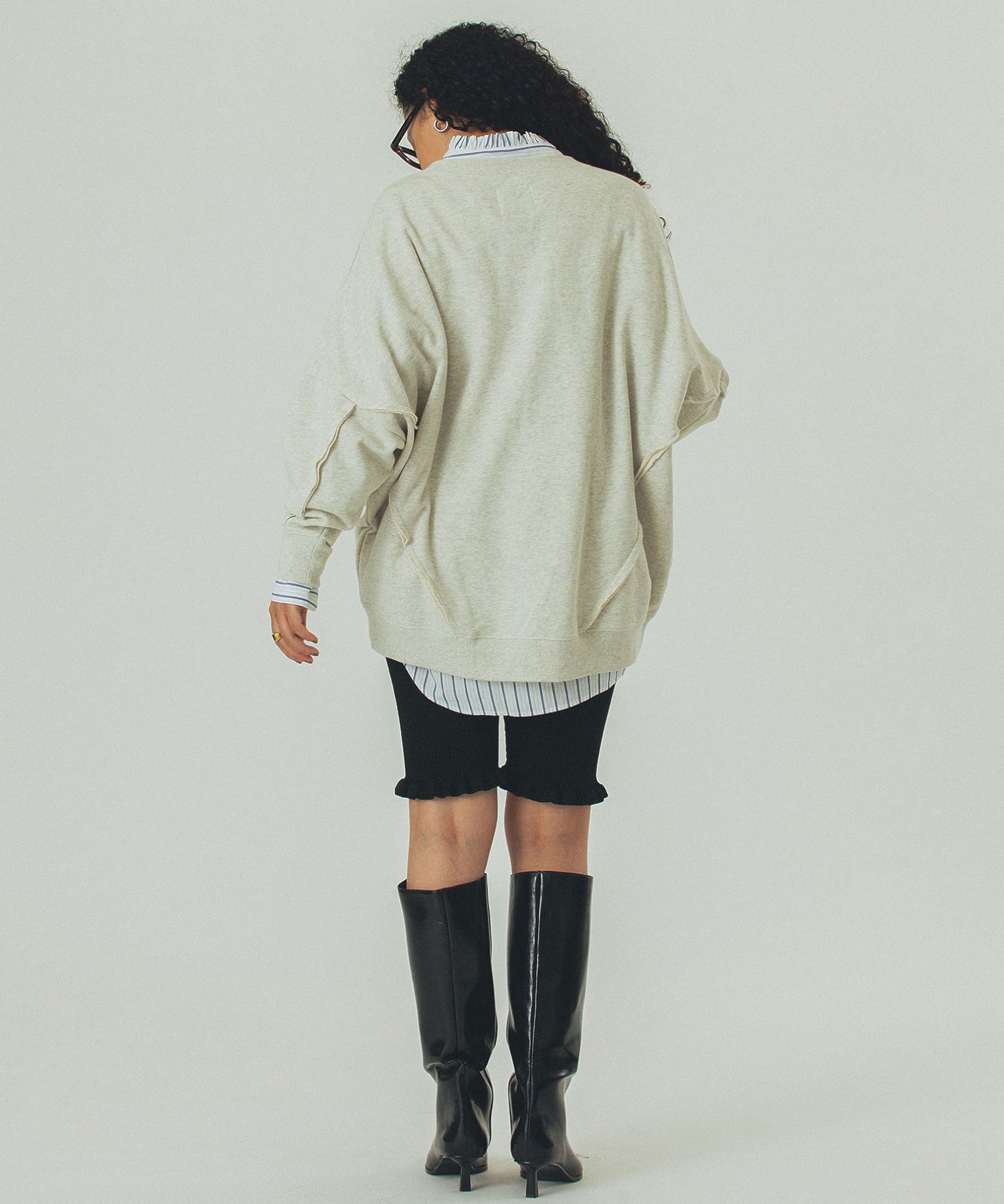 model:168cm 着用サイズ:ONE SIZE