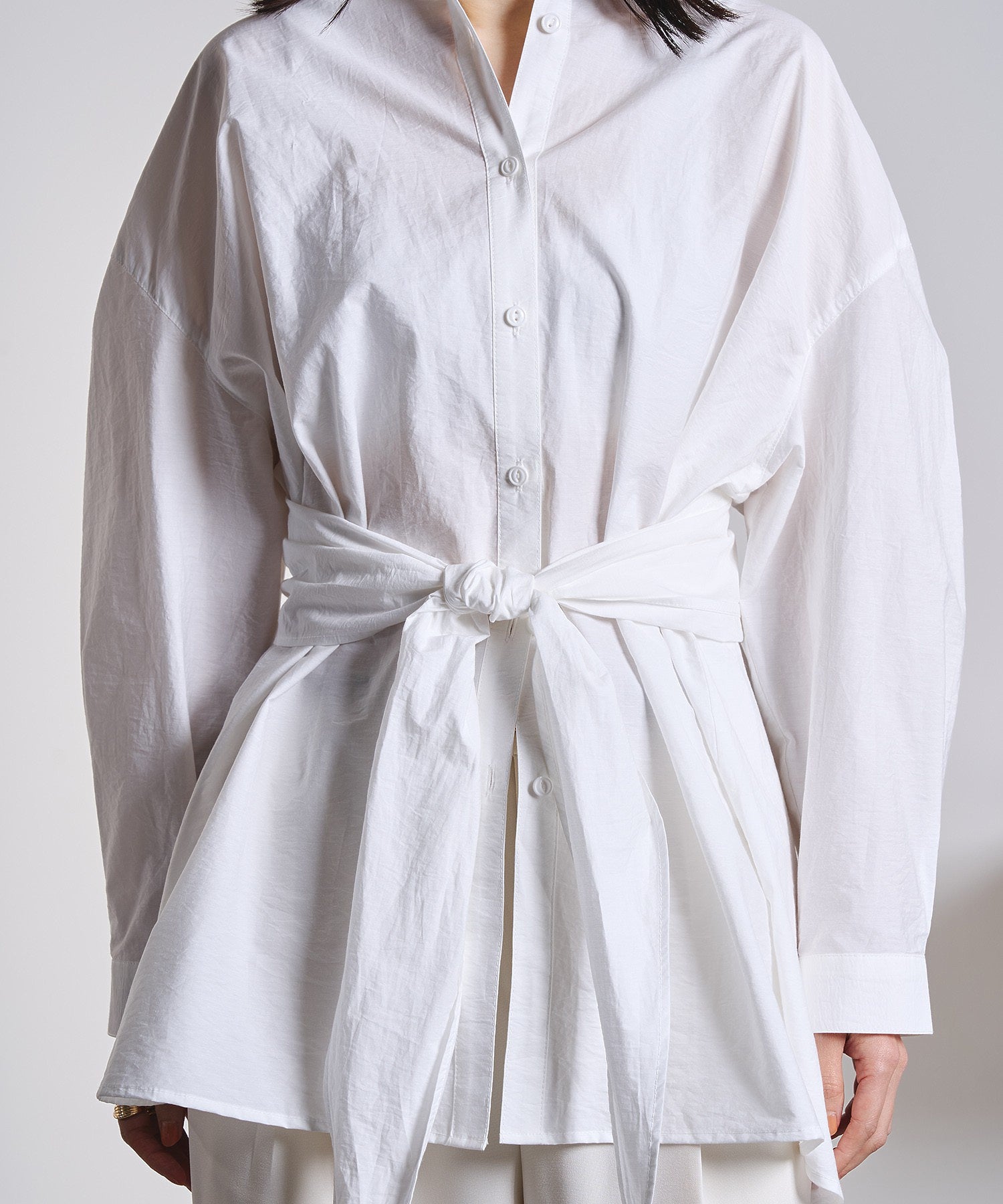 GENE HEAVENS/BUST AND WAIST 3WAY TIE SHIRT