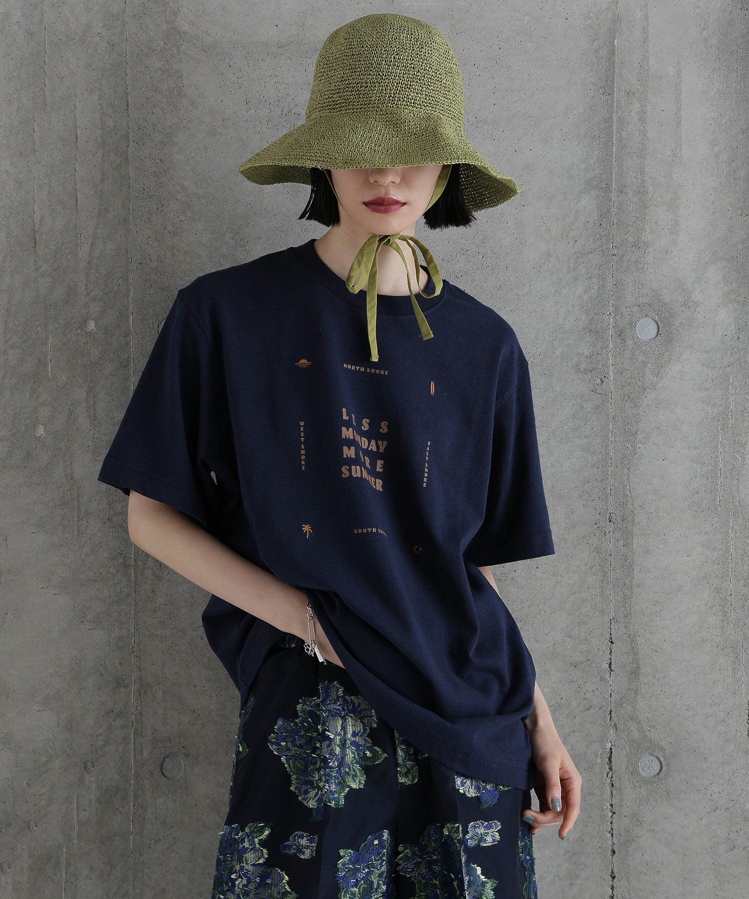 【WEB・一部店舗限定】麻ブレンドロゴTシャツ