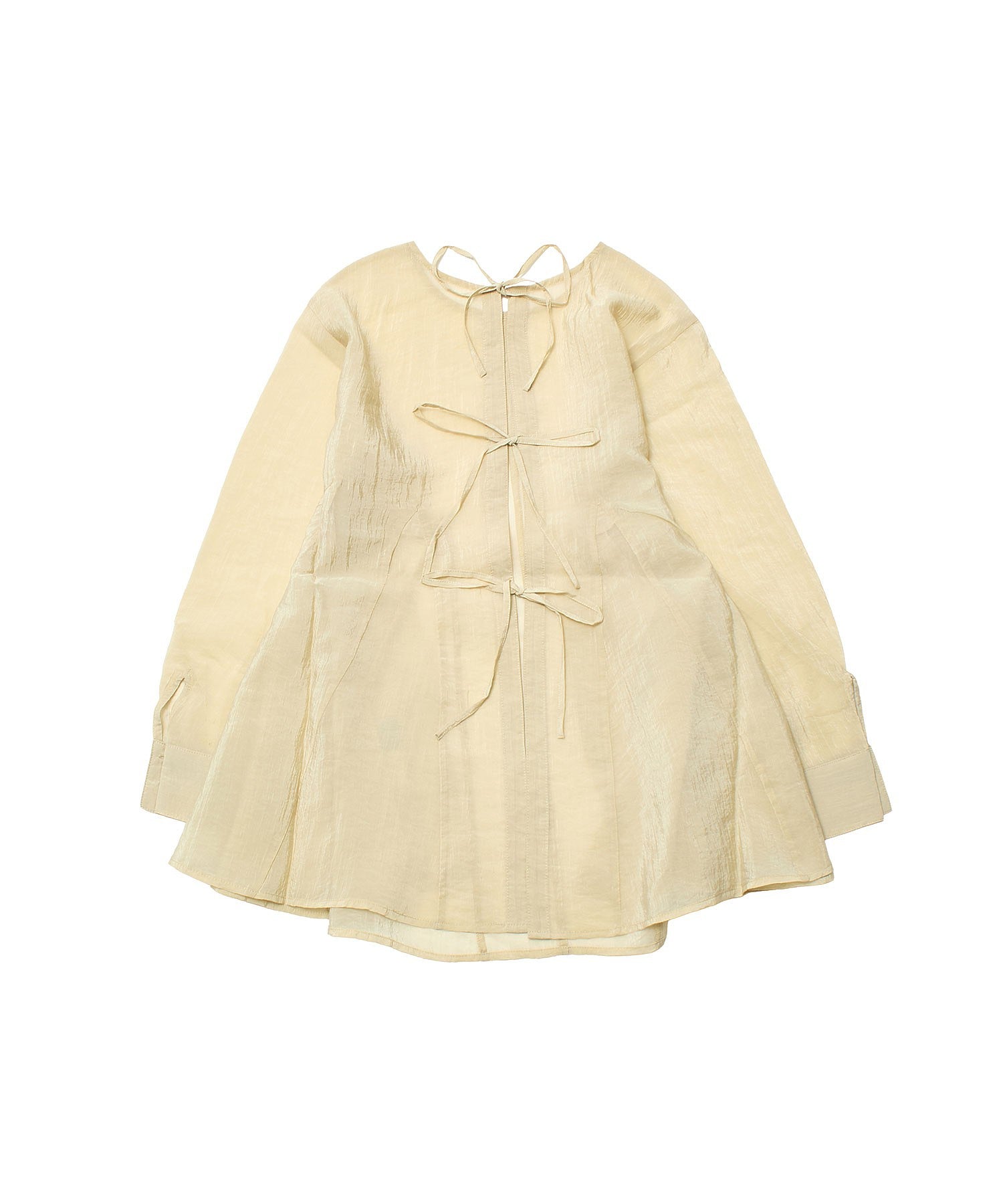 BACK RIBBON BLOUSE
