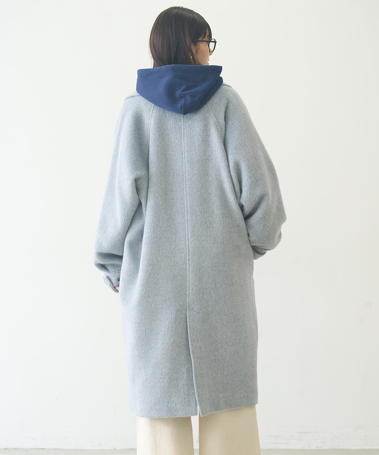 VOLUME SLEEVE LONG COAT