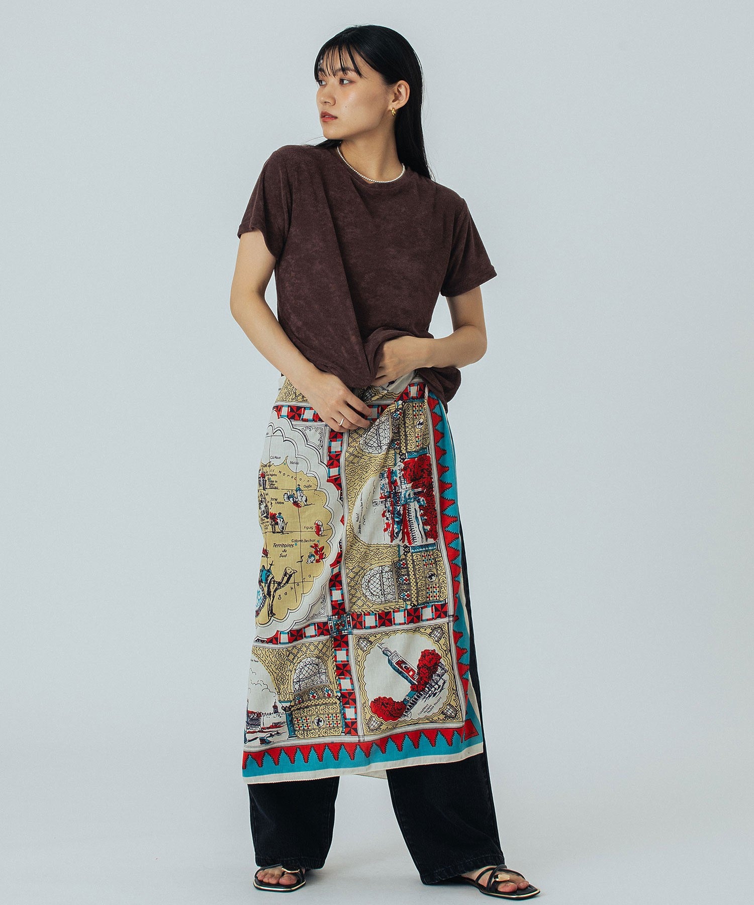 model:167cm 着用サイズ:ONE SIZE