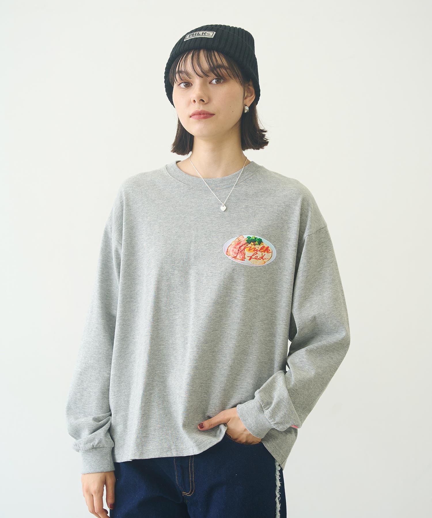 BREAKFAST WIDE L/S TEE