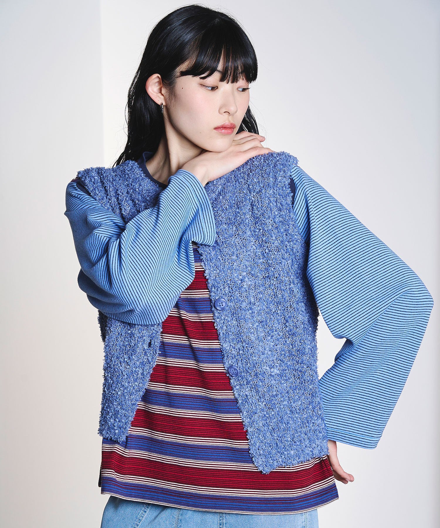 TAPE YARN VEST