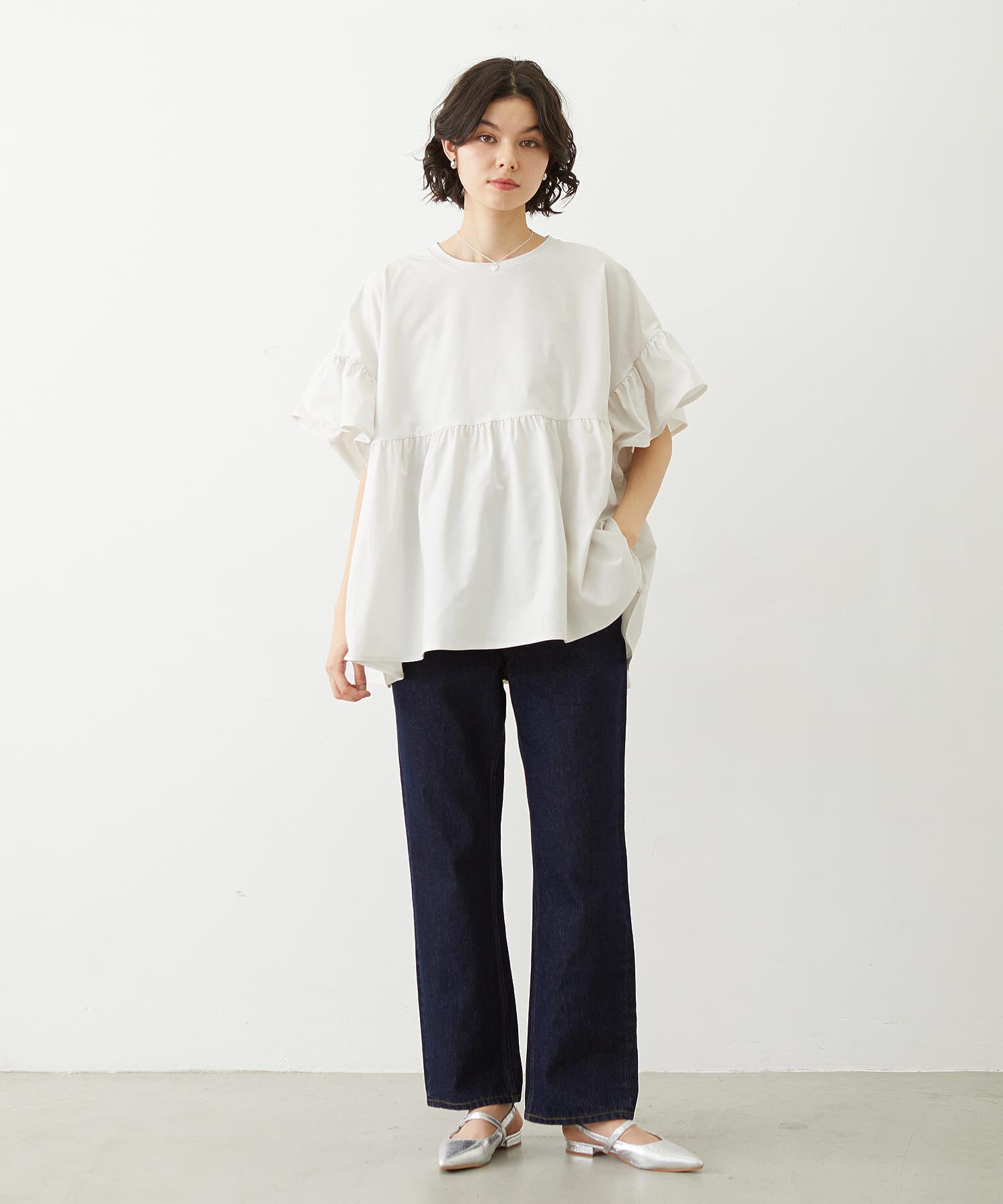 ICING LOGO RUFFLE TUNIC