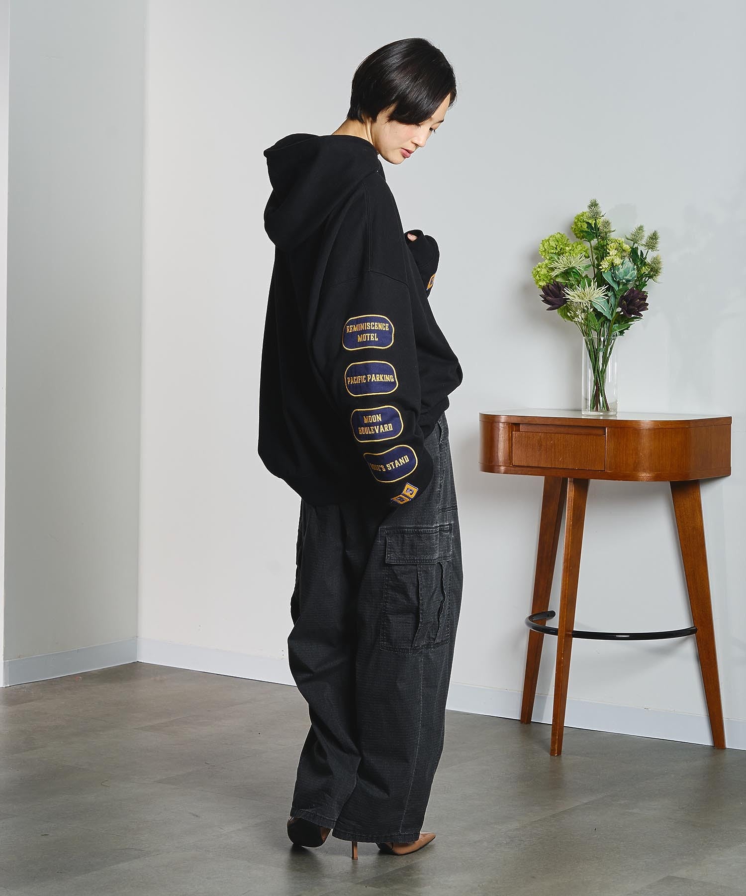 model:166cm 着用サイズ:ONE SIZE