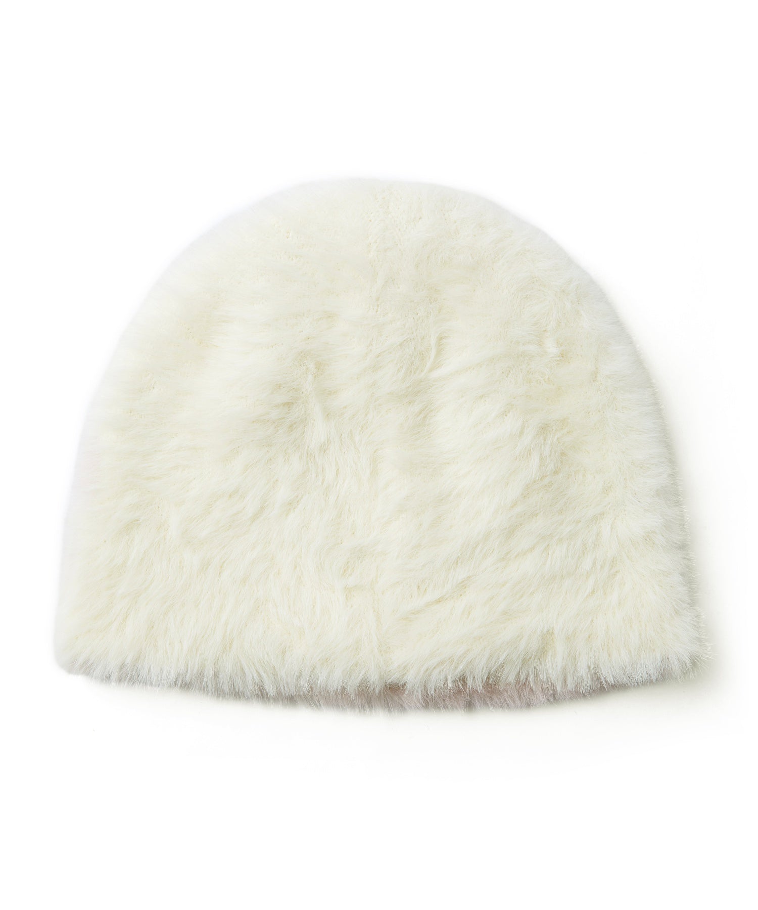 LOGO JACQUARD SHAGGY BEANIE