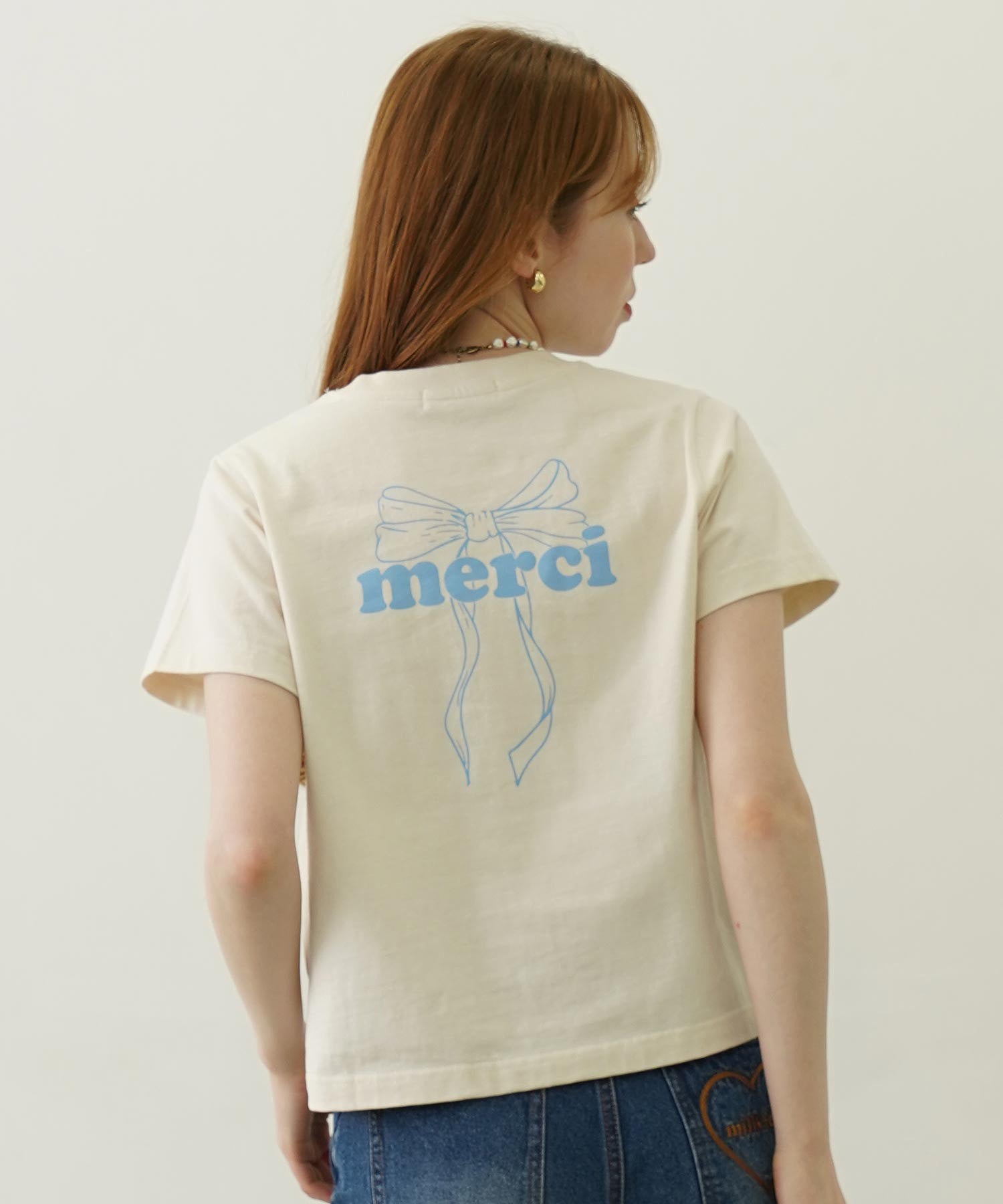 MERCI RIBBON COMPACT S/S TEE