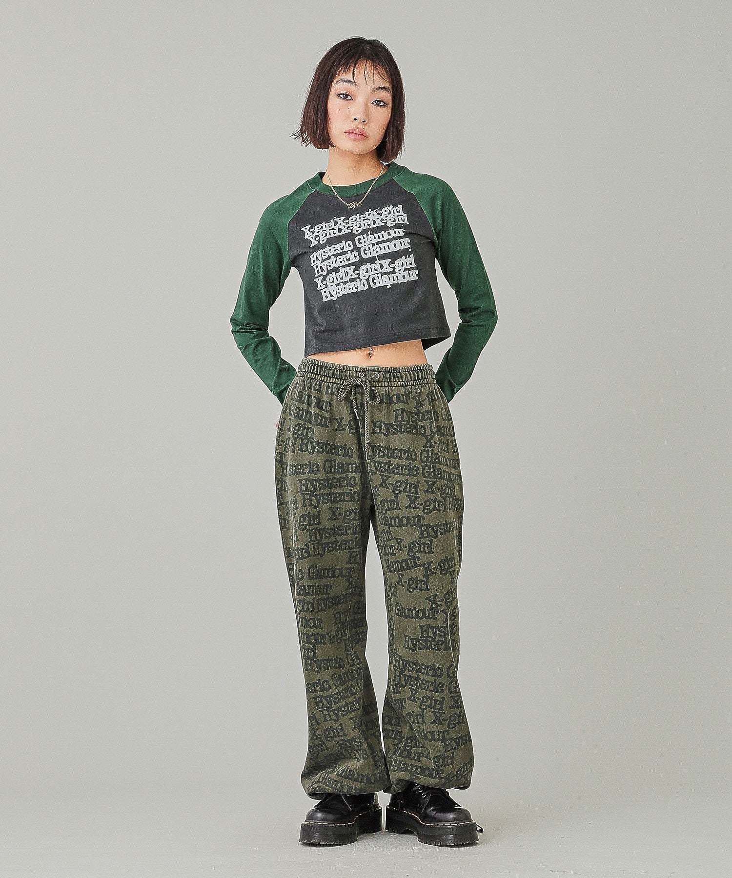 X-girl x HYSTERIC GLAMOUR SWEATPANTS