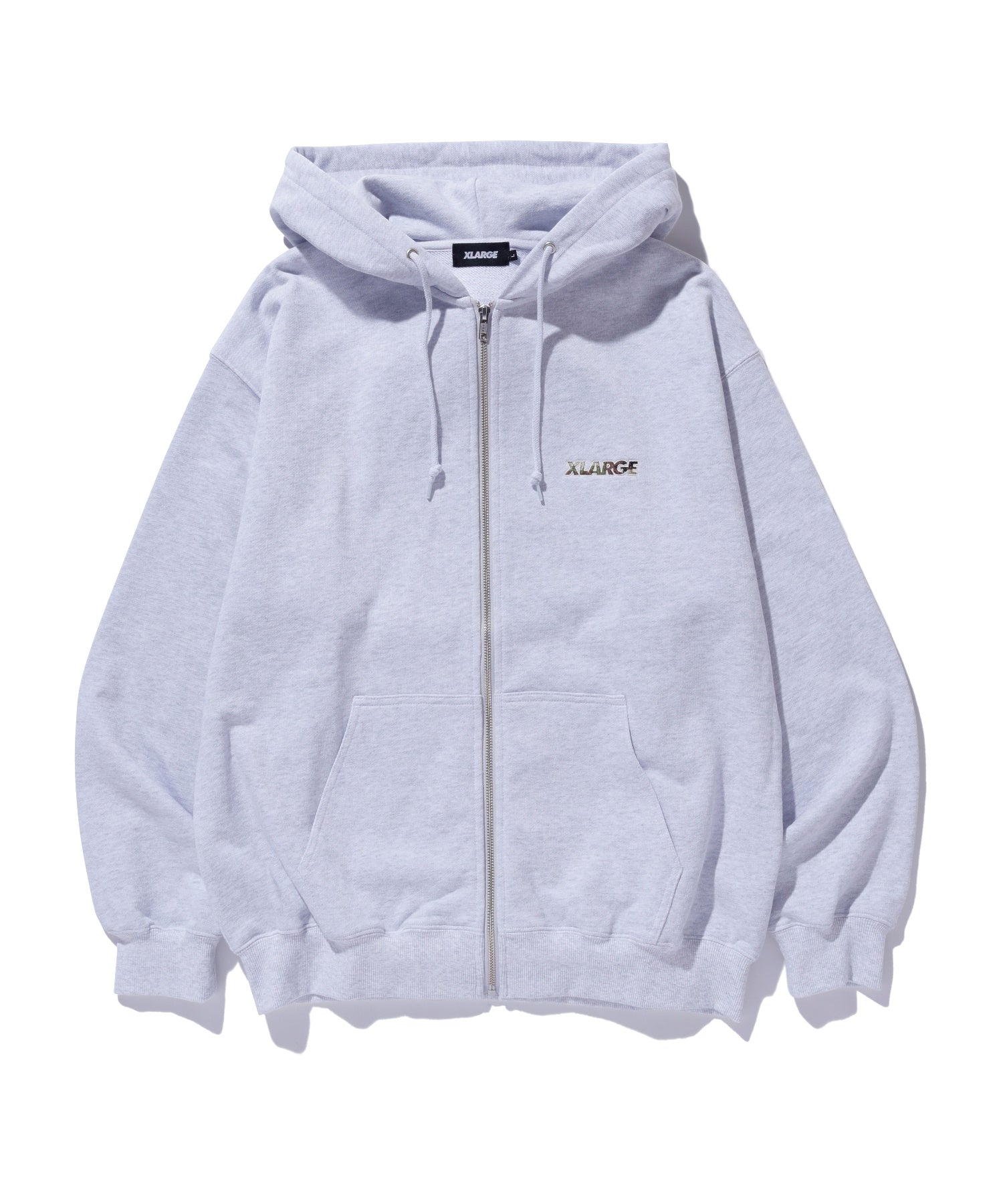 OG BOX ZIP UP HOODED SWEATSHIRT