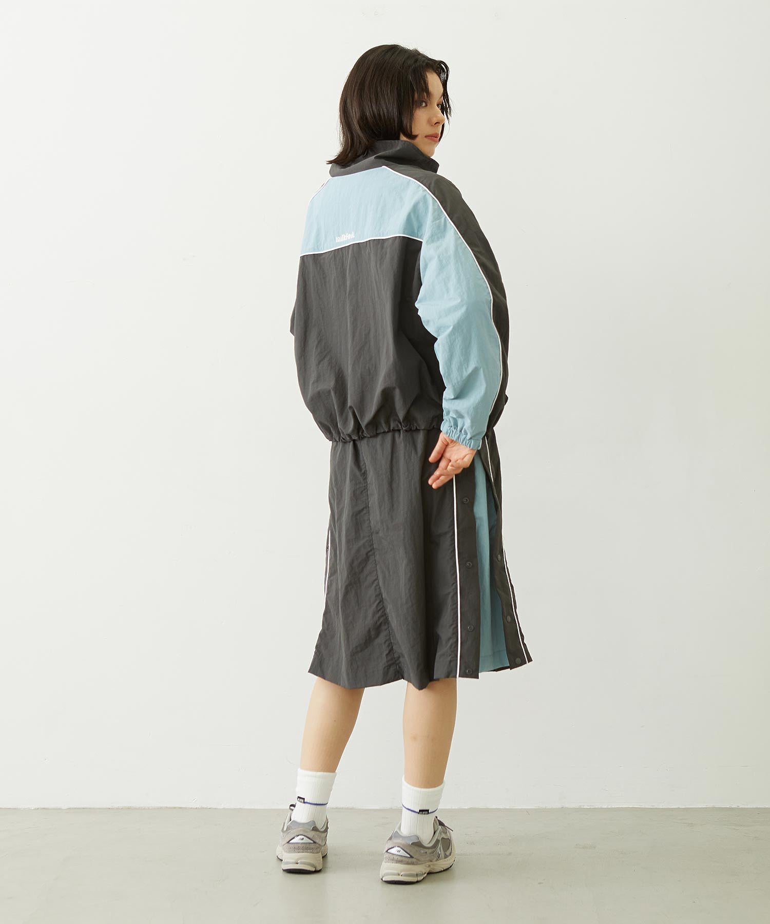 CUTOUT LOGO TRACK JACKET