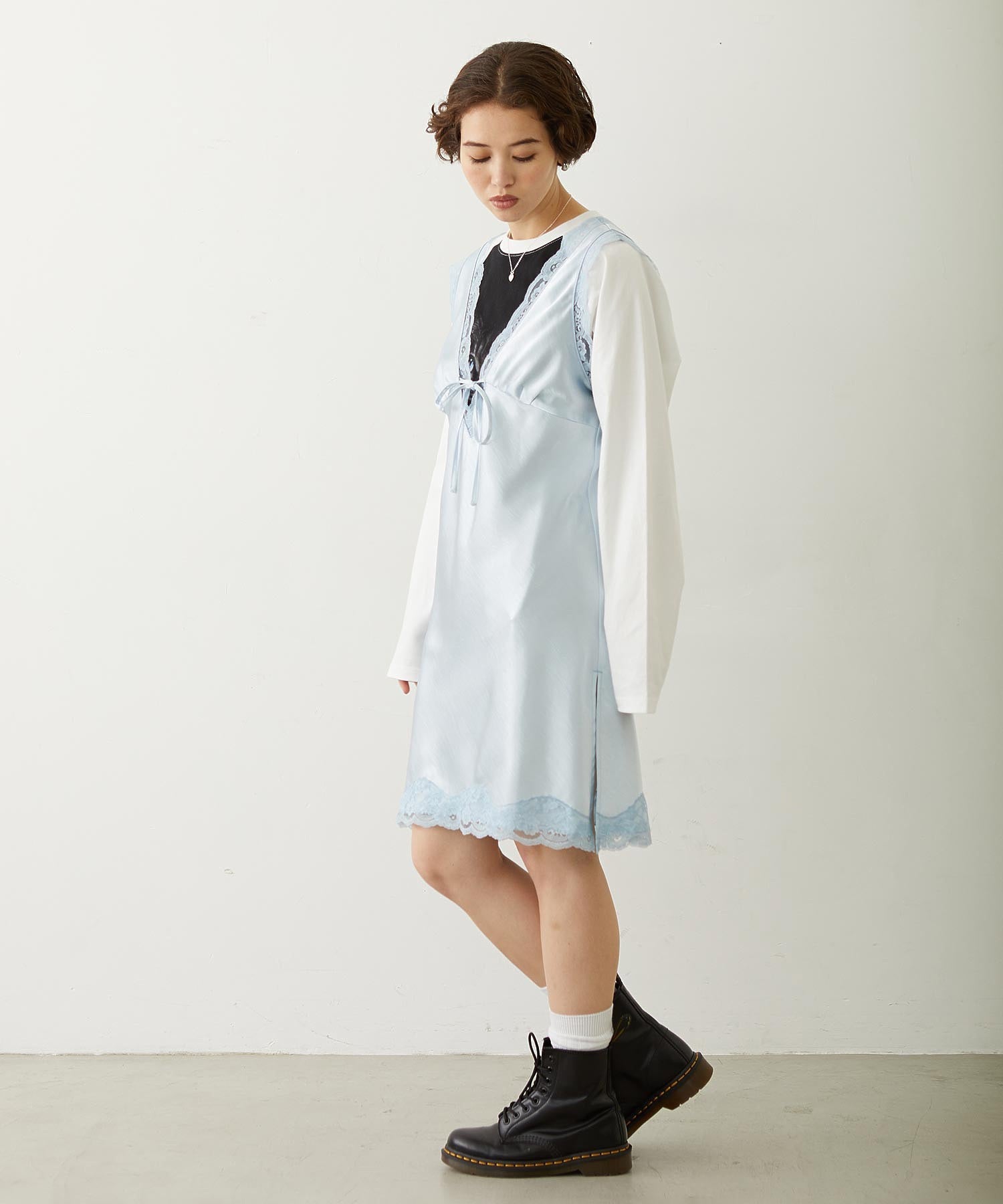 CAT HEART EYES B/B TEE