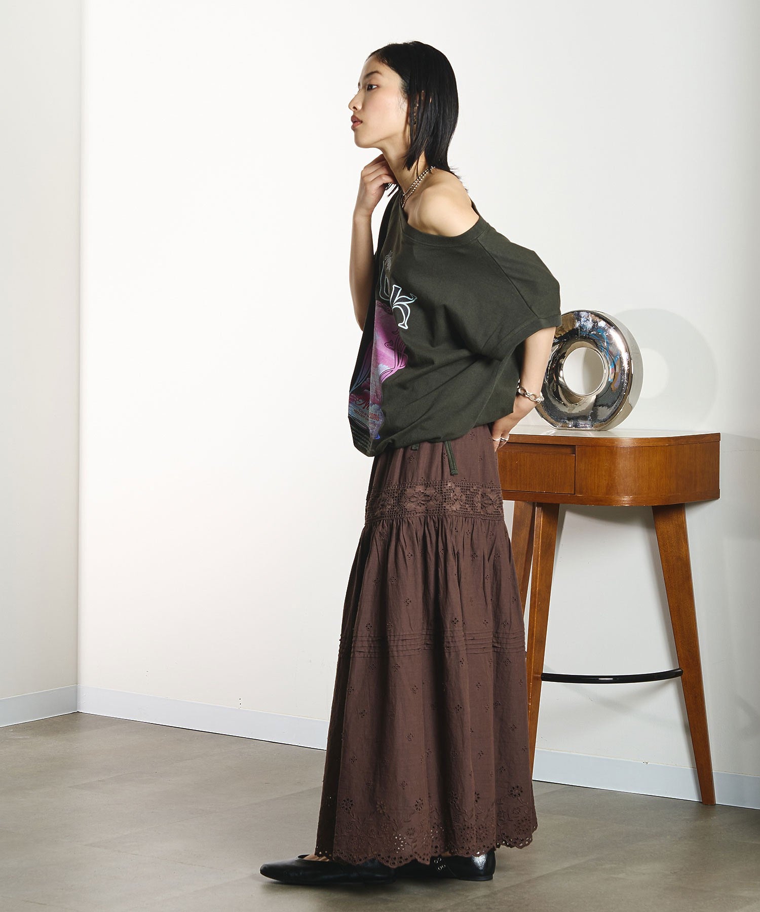 model:166cm 着用サイズ:ONE SIZE