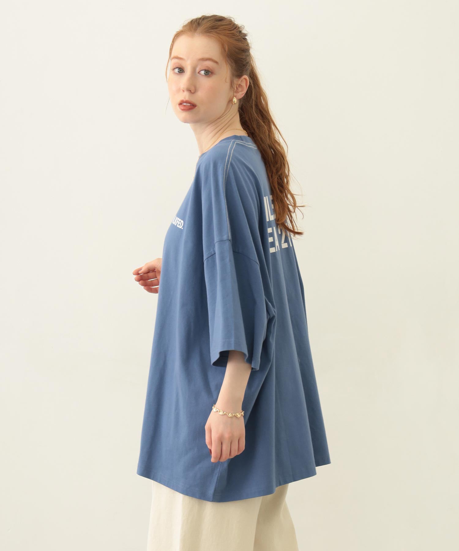 MILKFED. AT HEAVEN27 SUPER BIG S/S TOP