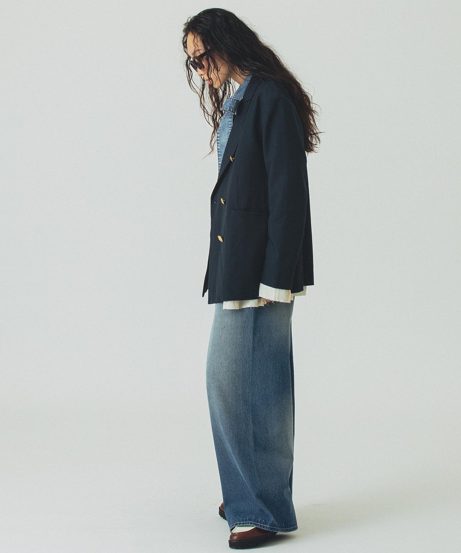 model:161cm 着用サイズ:M