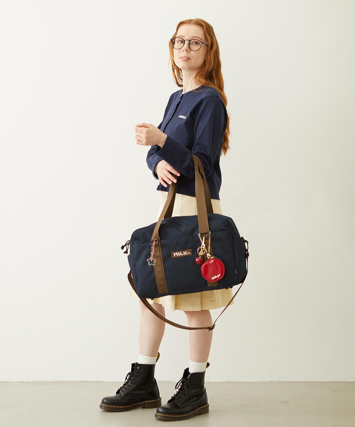 FLOWER ELBOW CARDIGAN