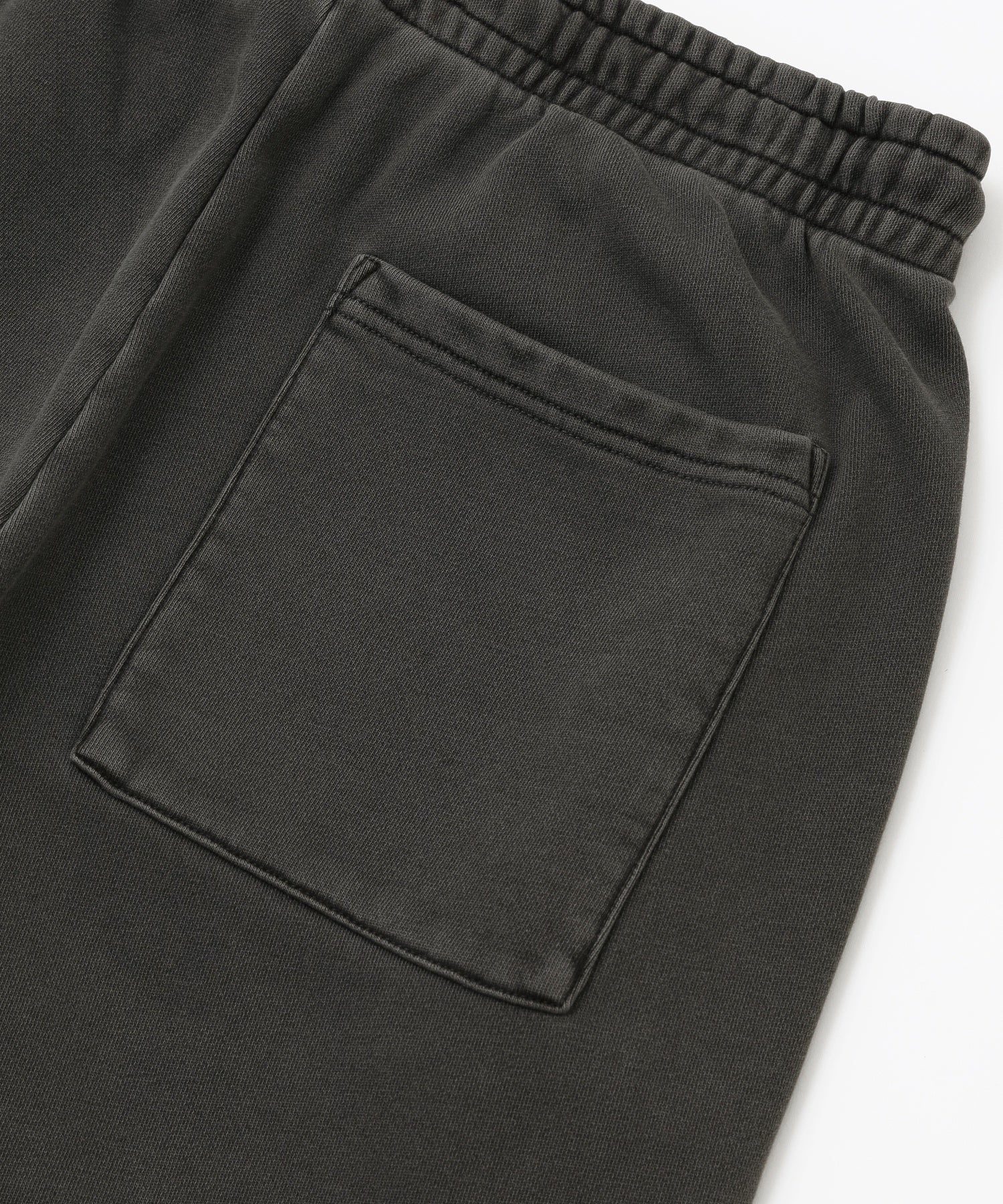 PIGMENT DYED FACE AND LOGO SQUARE PATCH SWEATPANTS