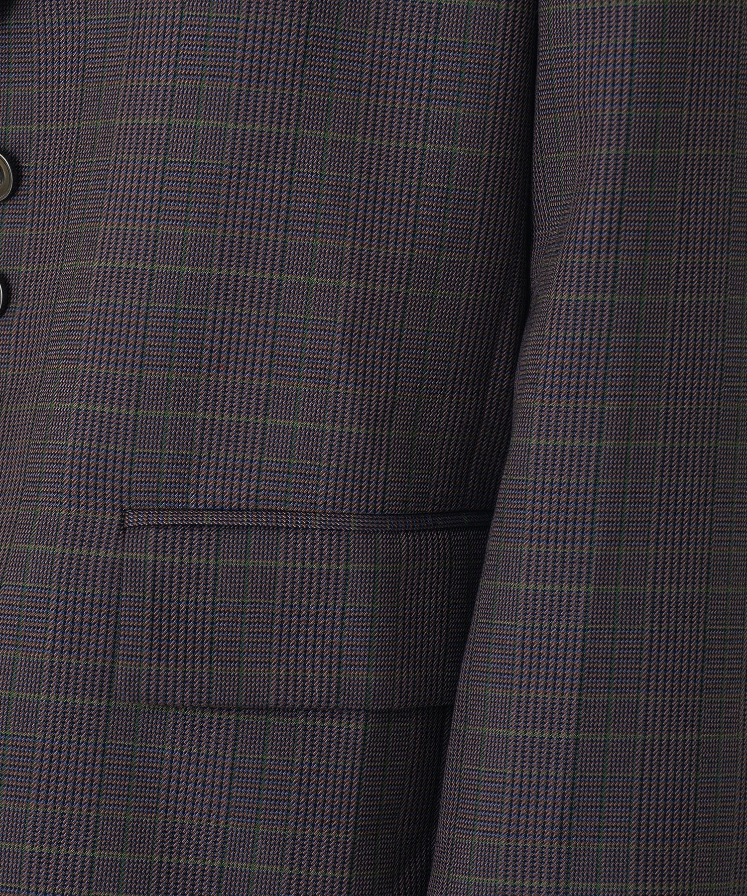 CREOLME/CHECK TAILORED JACKET