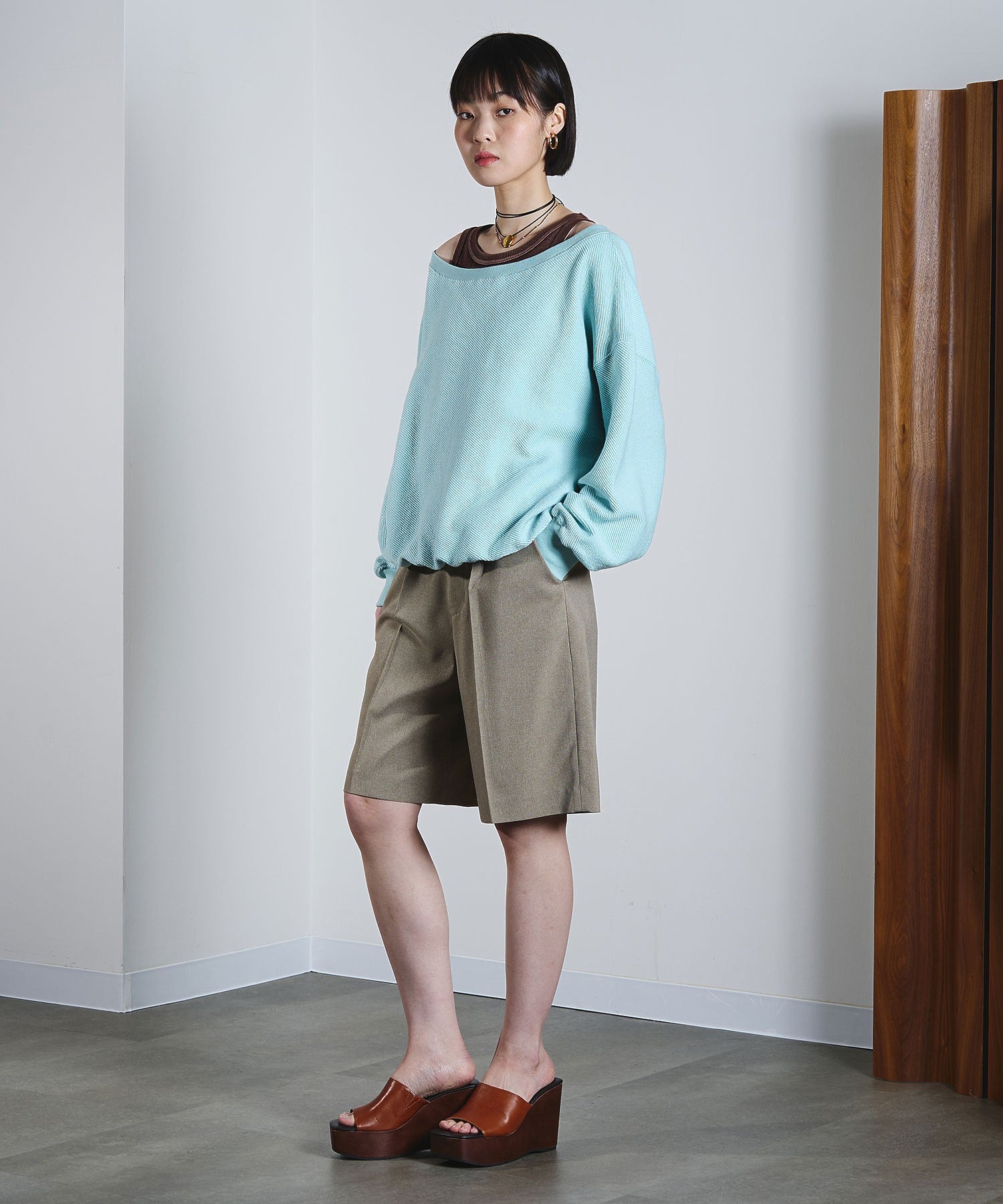 model:168cm 着用サイズ:M