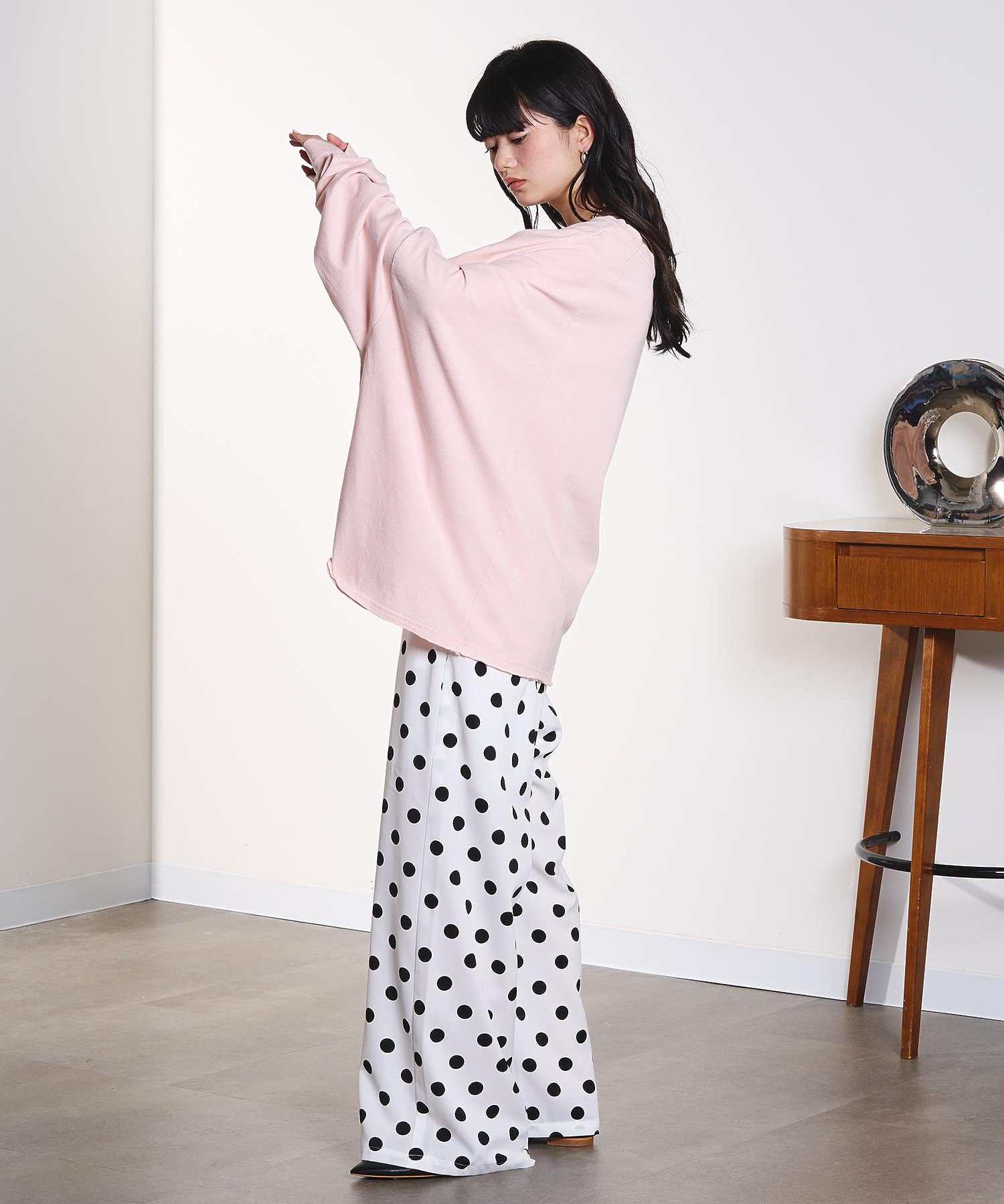 model:163cm 着用サイズ:ONE SIZE