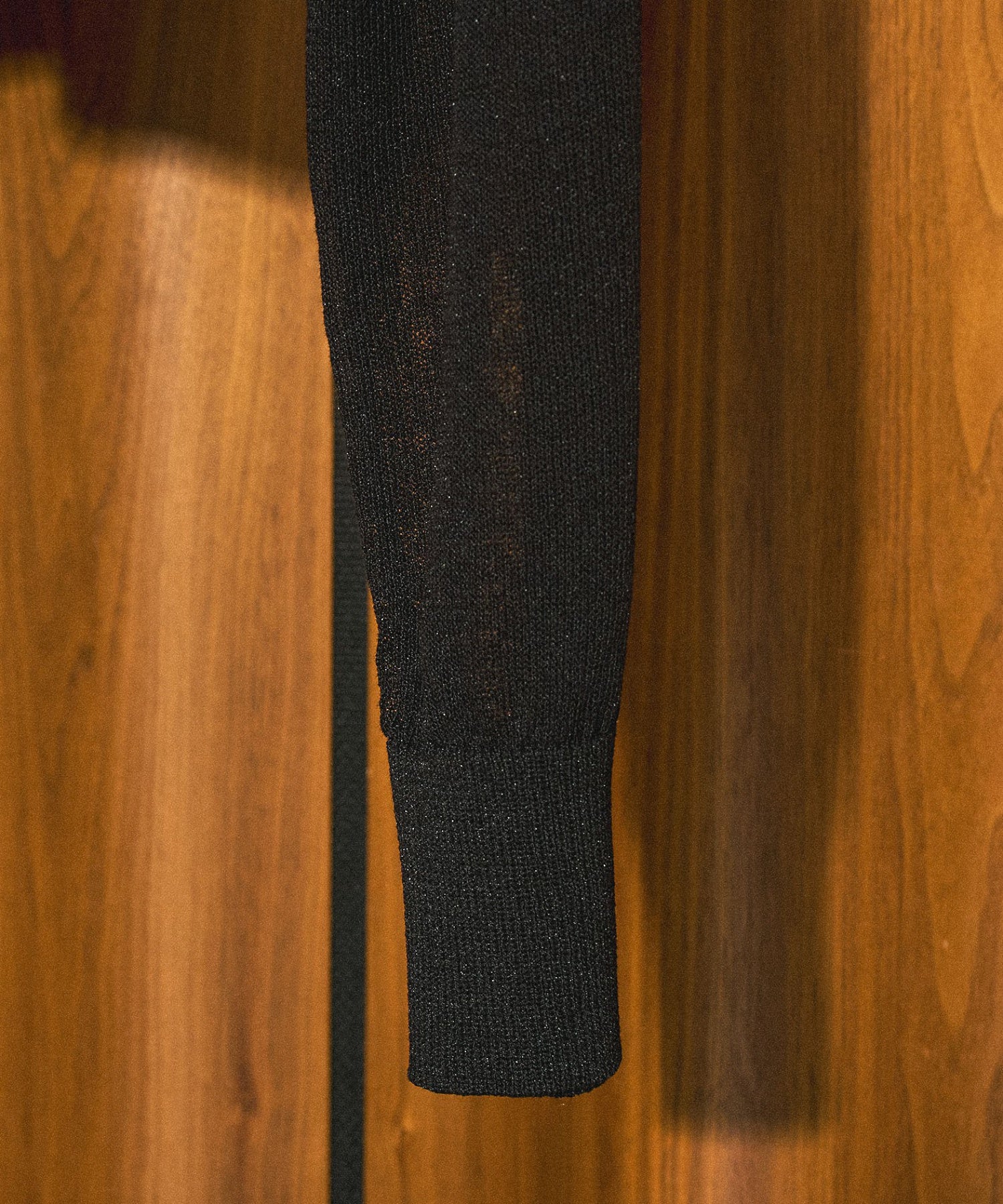 KNITTED RIB CARDIGAN