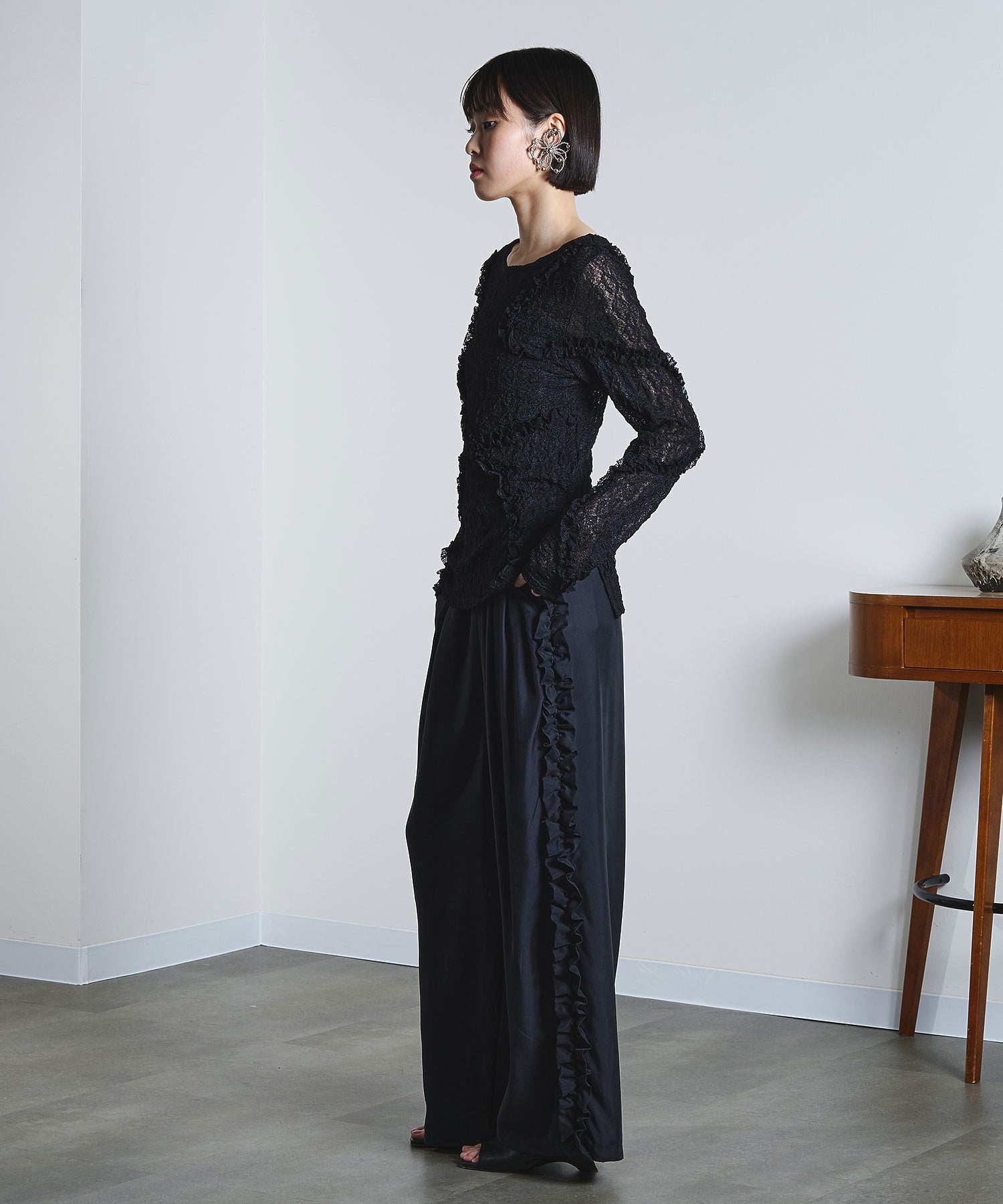 model:168cm 着用サイズ:S