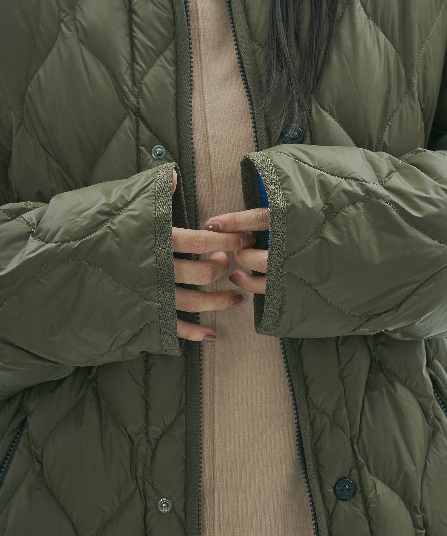 model:163cm 着用サイズ:M