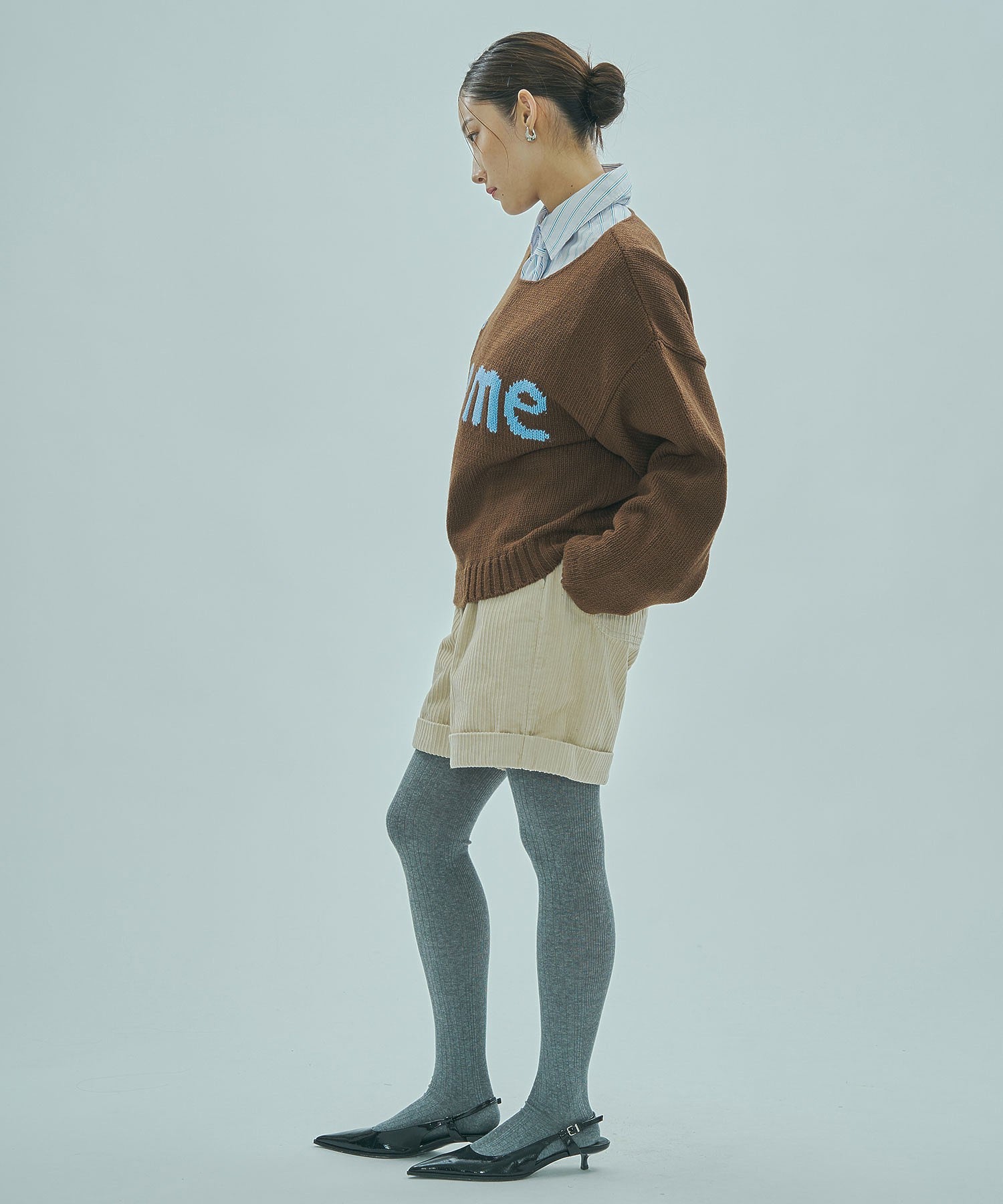 model:163cm 着用サイズ:M